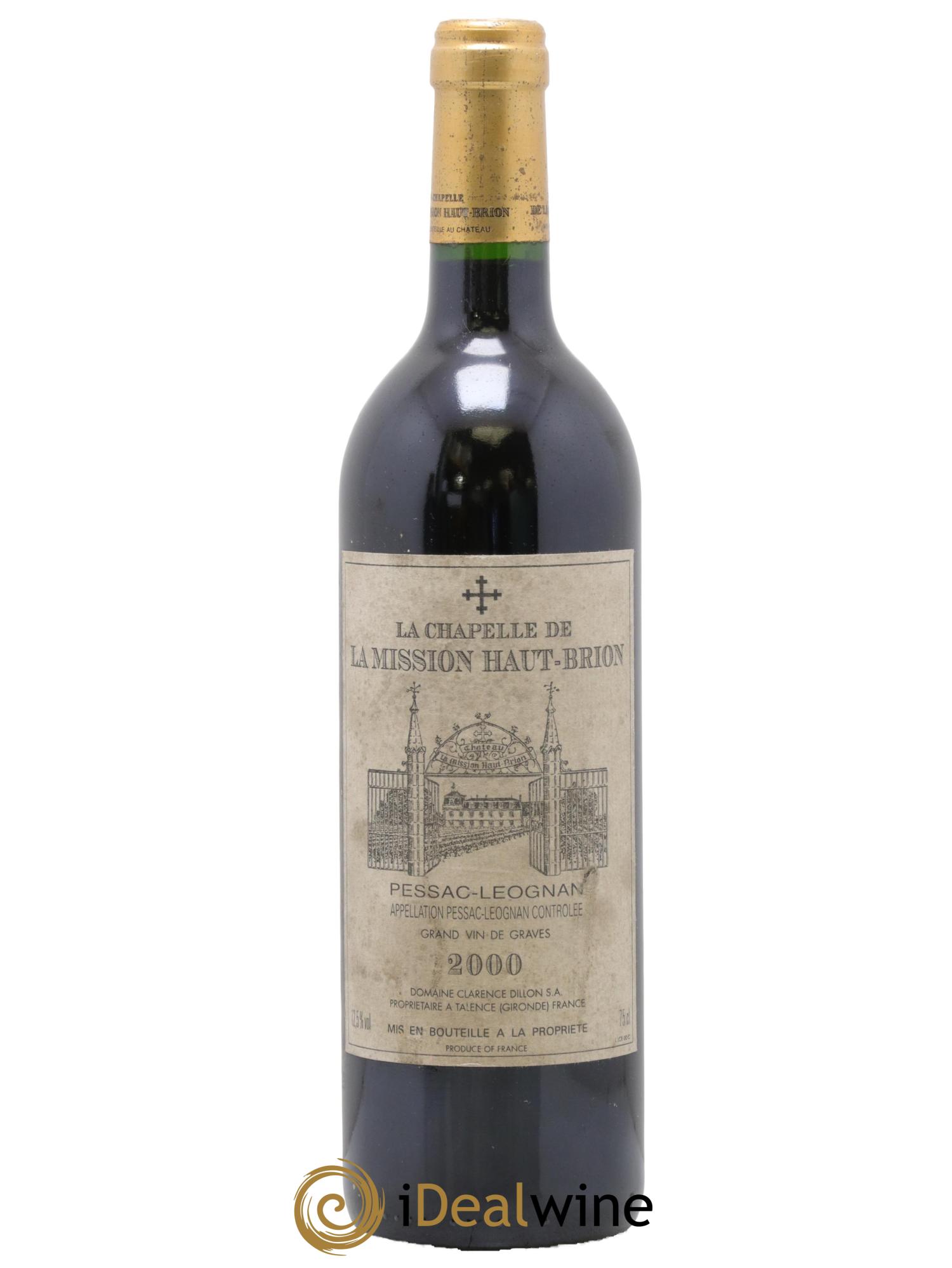 La Chapelle de La Mission Haut-Brion Second Vin 2000 - Lot of 1 bottle - 0