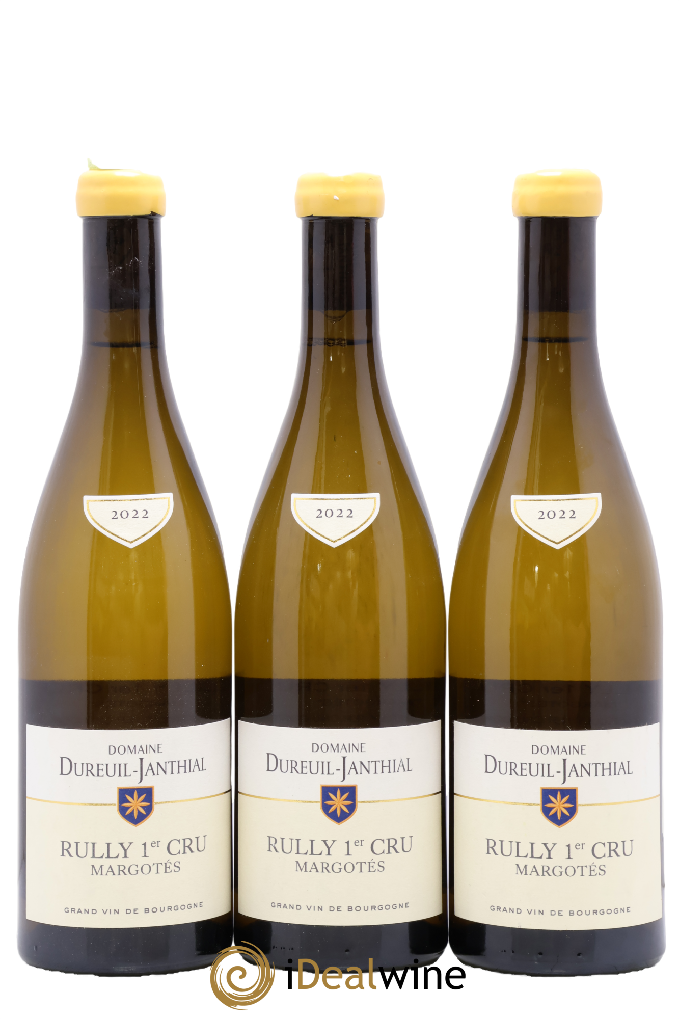 Rully 1er Cru Les Margotés Vincent Dureuil-Janthial 2022 - Posten von 3 Flaschen - 0