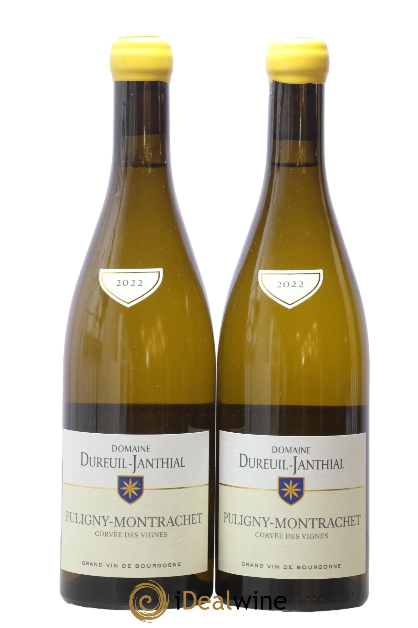 Puligny-Montrachet Corvées des Vignes Vincent Dureuil-Janthial 2022 - Lot de 2 bouteilles - 0