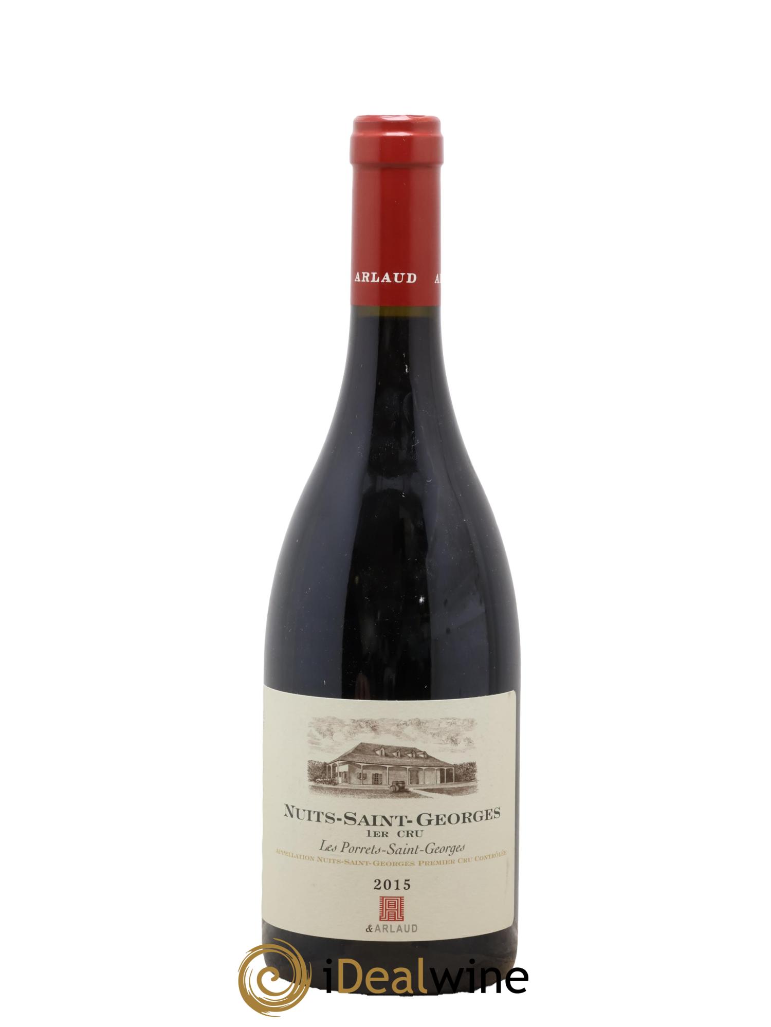 Nuits-Saint-Georges 1er Cru Les Porrets-Saint-Georges A & Arlaud 2015 - Lot de 1 bouteille - 0