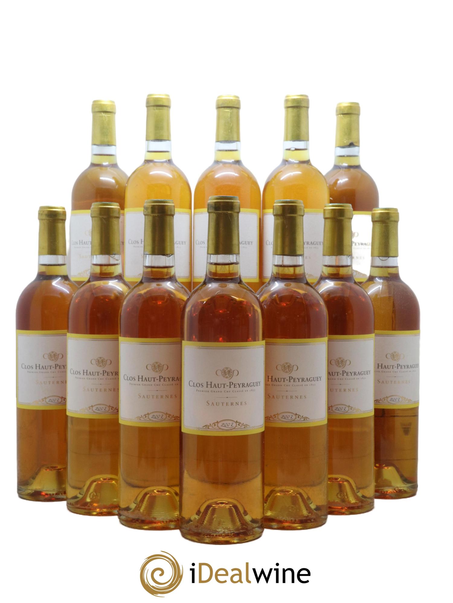Clos Haut-Peyraguey 1er Grand Cru Classé 2007 - Lot of 12 bottles - 0