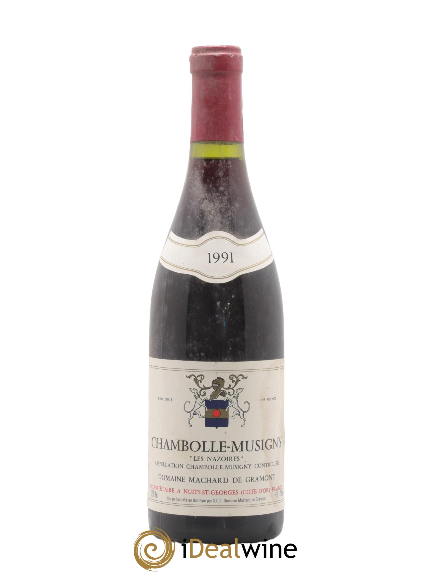 Chambolle-Musigny Les Nazoires Machard de Gramont 1991 - Lot de 1 bouteille - 0