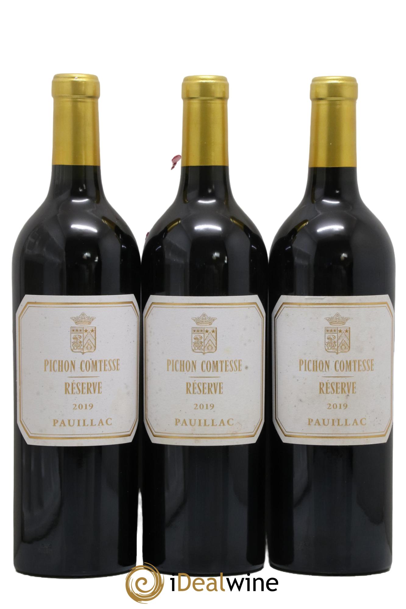 Réserve de la Comtesse Second Vin 2019 - Lot of 3 bottles - 0
