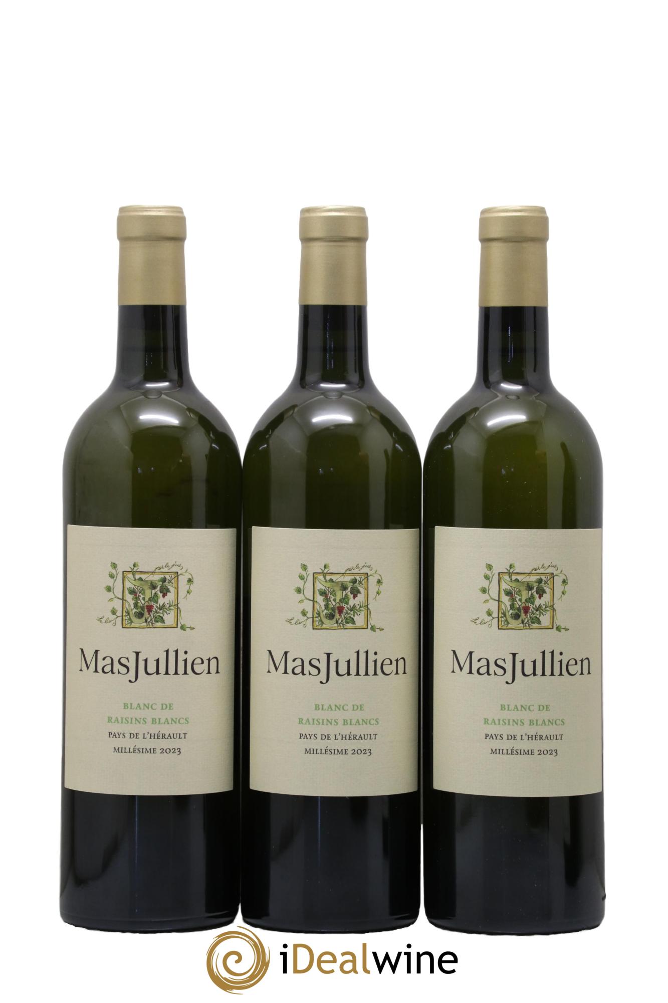 IGP Pays d'Hérault Mas Jullien Olivier Jullien 2023 - Lot de 3 bouteilles - 0