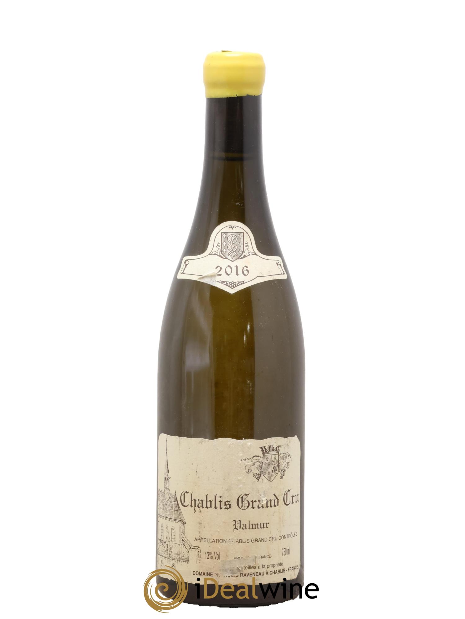Chablis Grand Cru Valmur Raveneau (Domaine) 2016 - Lot de 1 bouteille - 0