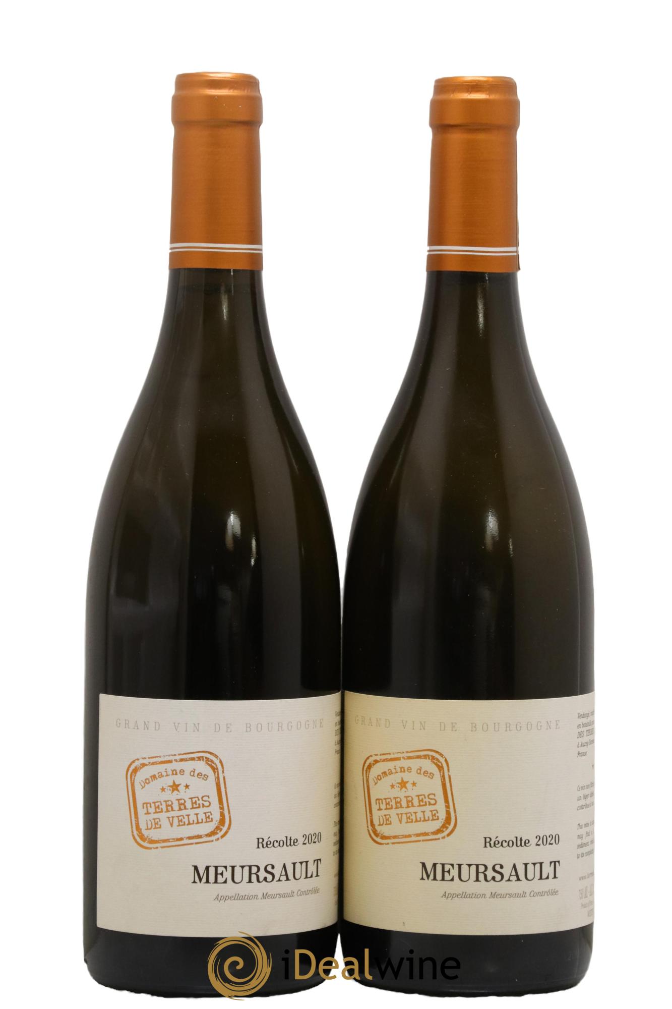 Meursault Terres de Velle 2020 - Lot of 2 bottles - 0