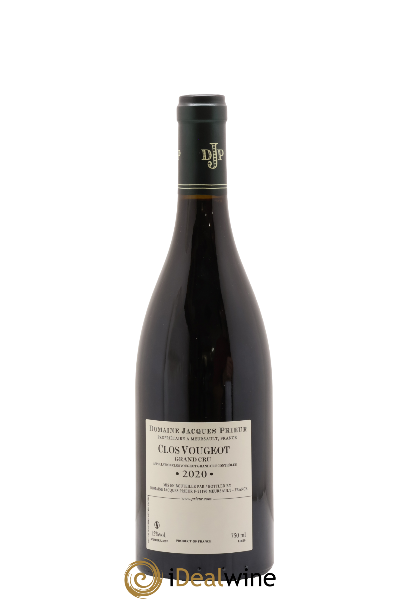 Clos de Vougeot Grand Cru Jacques Prieur (Domaine) 2020 - Posten von 1 Flasche - 1