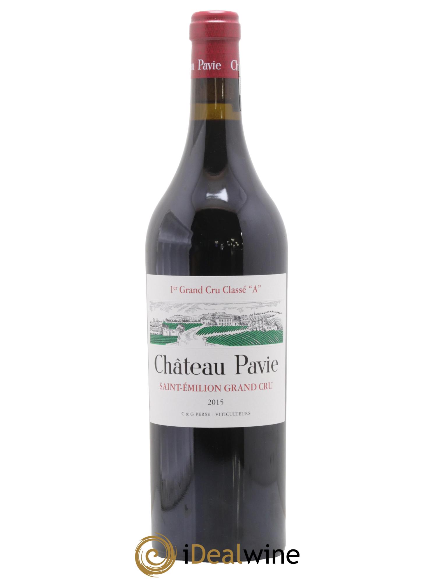 Château Pavie 1er Grand Cru Classé A 2015 - Posten von 1 Flasche - 0