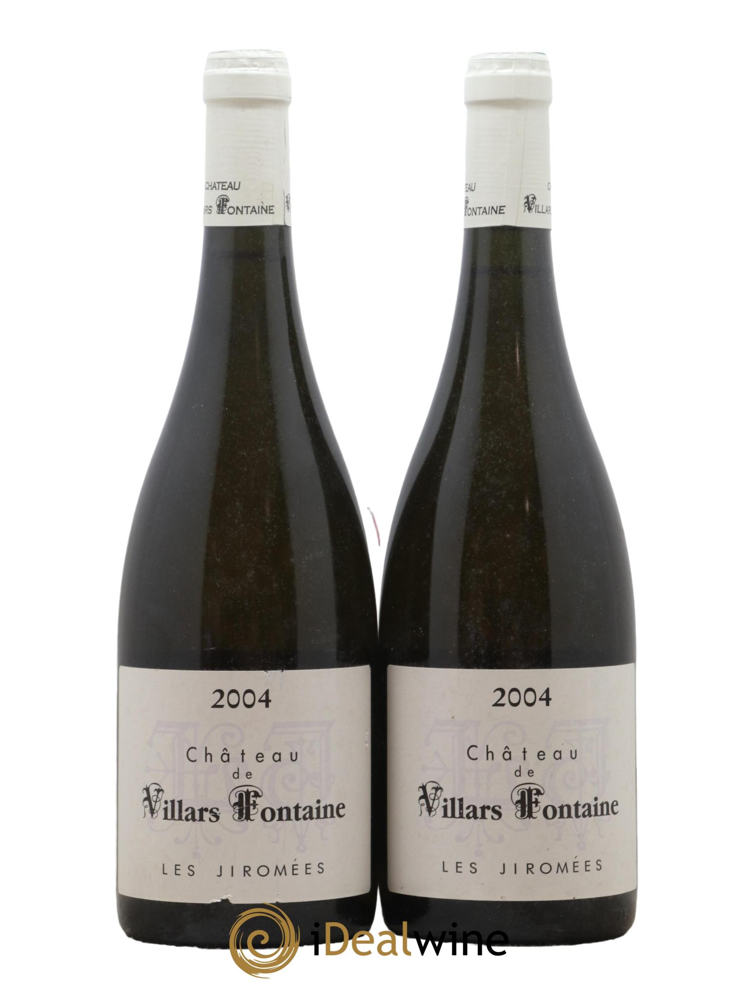 Hautes-Côtes de Nuits Les Jiromees Domaine de Villars Fontaine 2004 - Lot de 2 bouteilles - 0