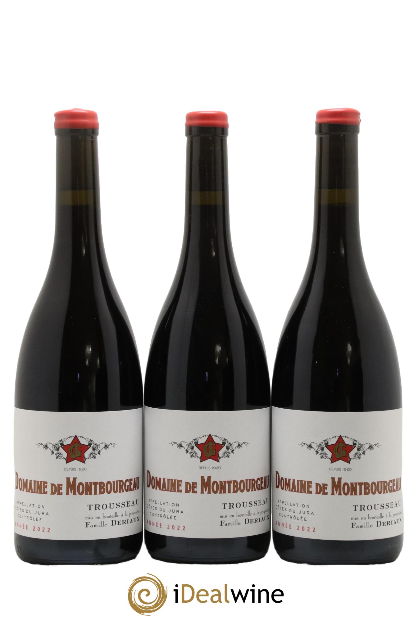 Côtes du Jura Trousseau Montbourgeau 2022 - Posten von 3 Flaschen - 0