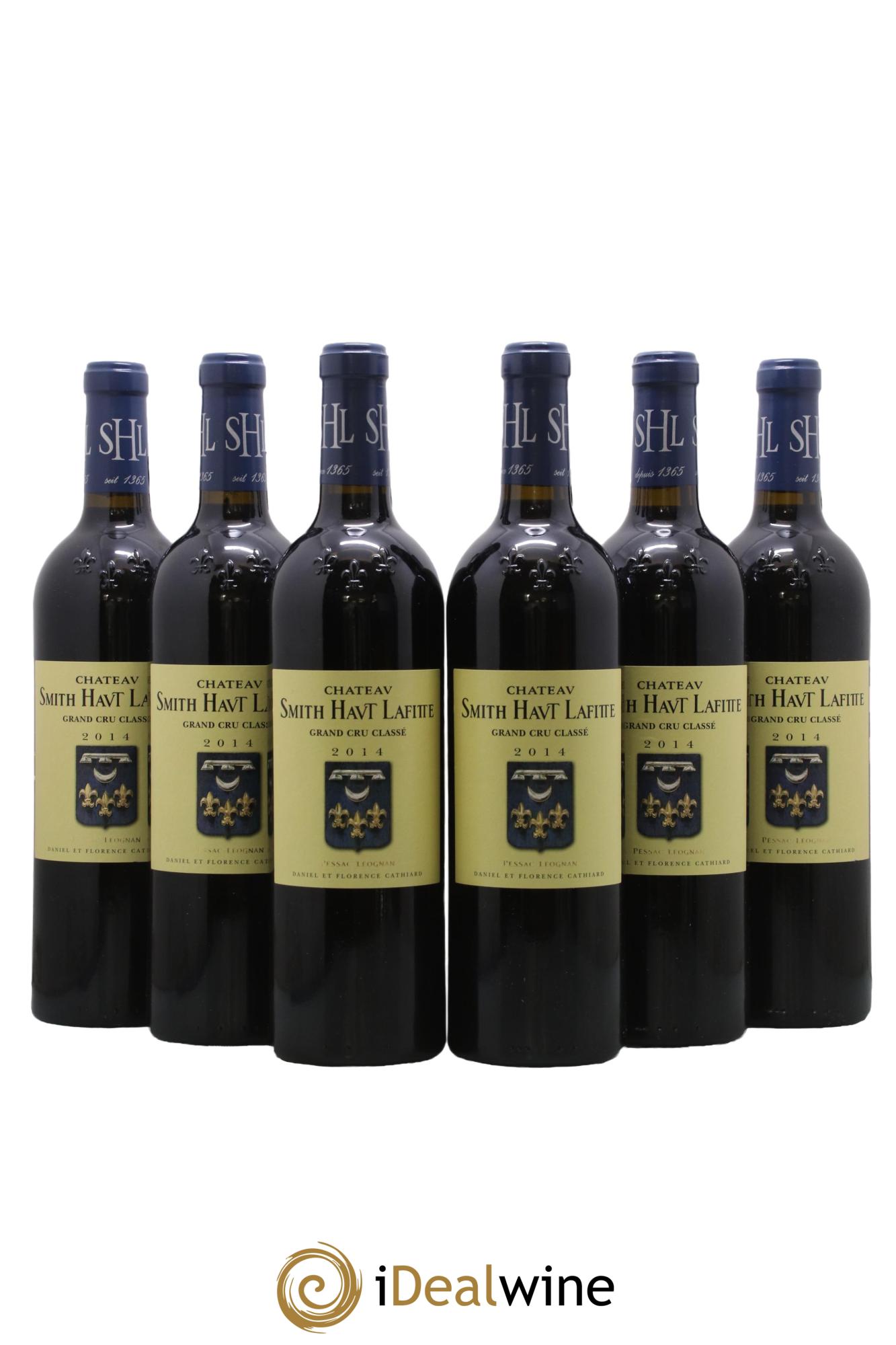 Château Smith Haut Lafitte Cru Classé de Graves 2014 - Lotto di 6 bottiglie - 0