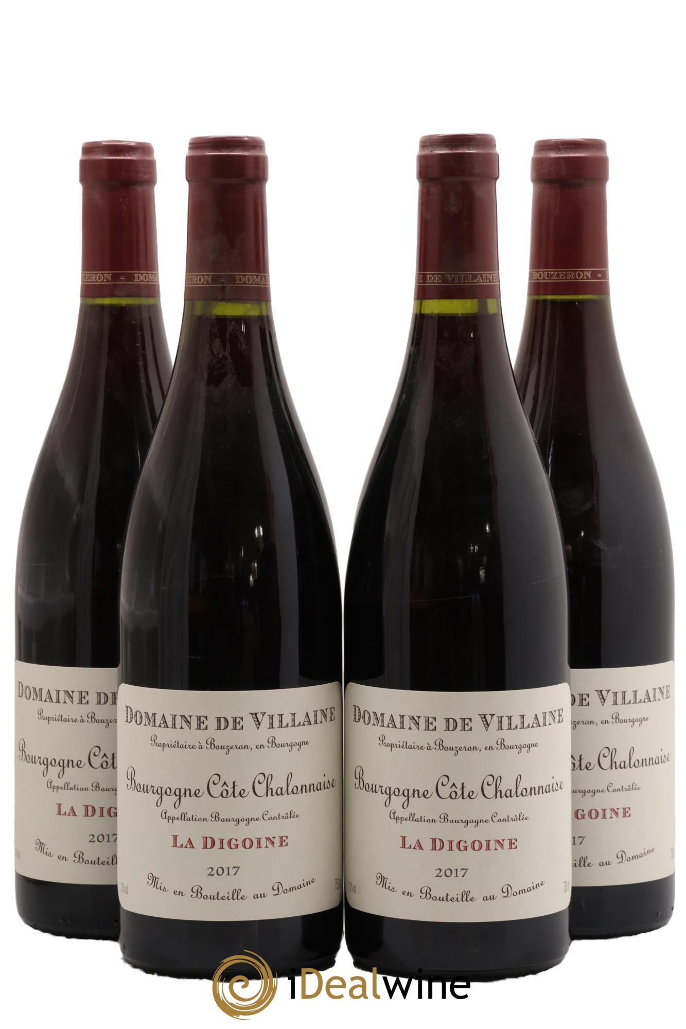 Bourgogne La Digoine Domaine de Villaine 2017 - Lote de 4 botellas - 0