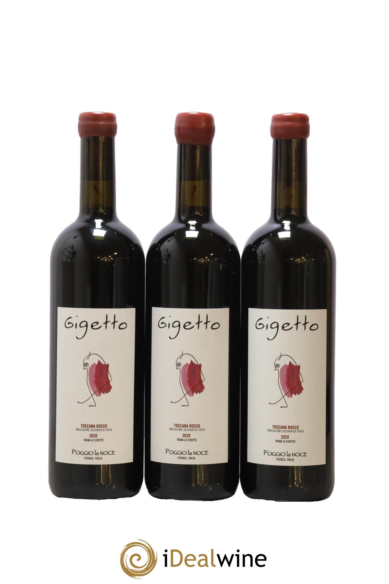 Toscana IGT Gigetto Poggio La Nocce 2020 - Lot of 3 bottles - 0