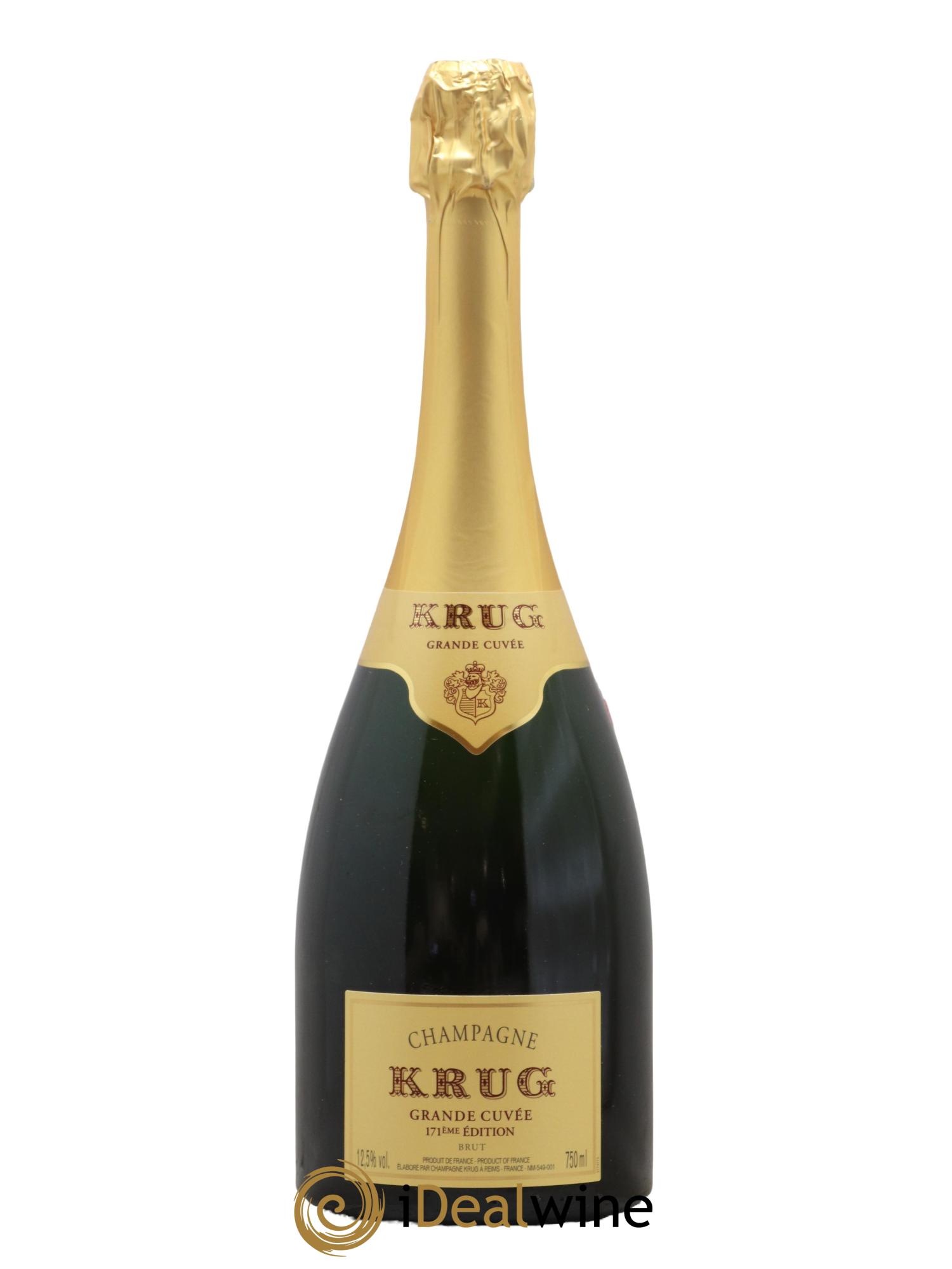 Grande Cuvée Brut - 171ème édition Krug - Lot de 1 bouteille - 0