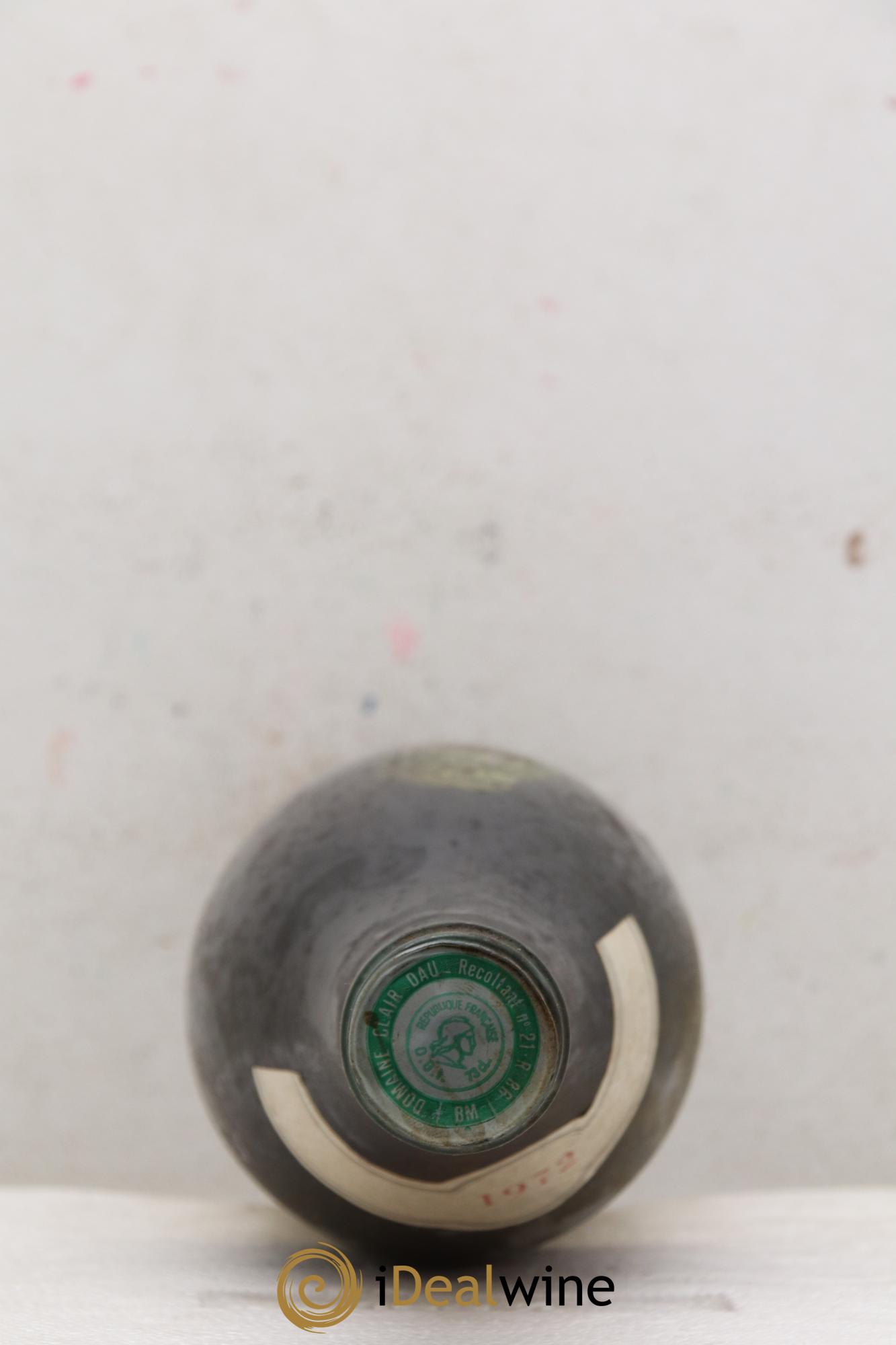 Gevrey-Chambertin 1er Cru Cazetiers Clair-Dau 1972 - Lotto di 1 bottiglia - 1