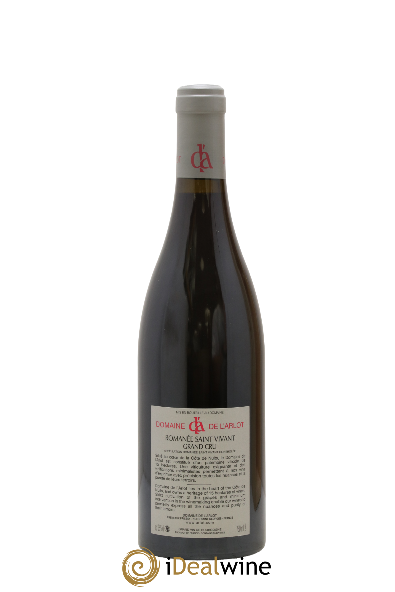 Romanée-Saint-Vivant Grand Cru Domaine de l'Arlot 2017 - Lot de 1 bouteille - 2