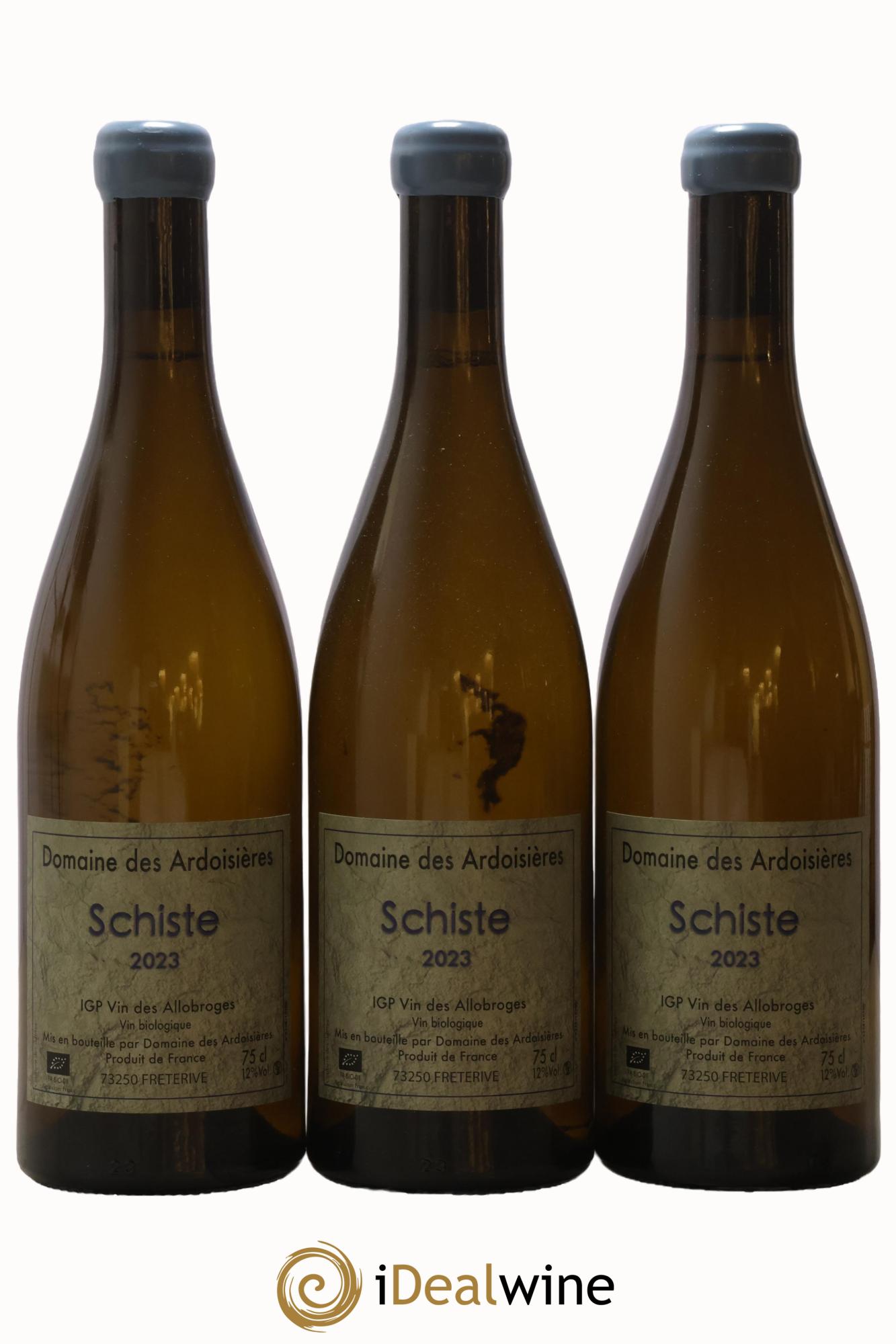 IGP Vin des Allobroges - Cevins Schiste Ardoisières (Domaine des) 2023 - Lot de 3 bouteilles - 0