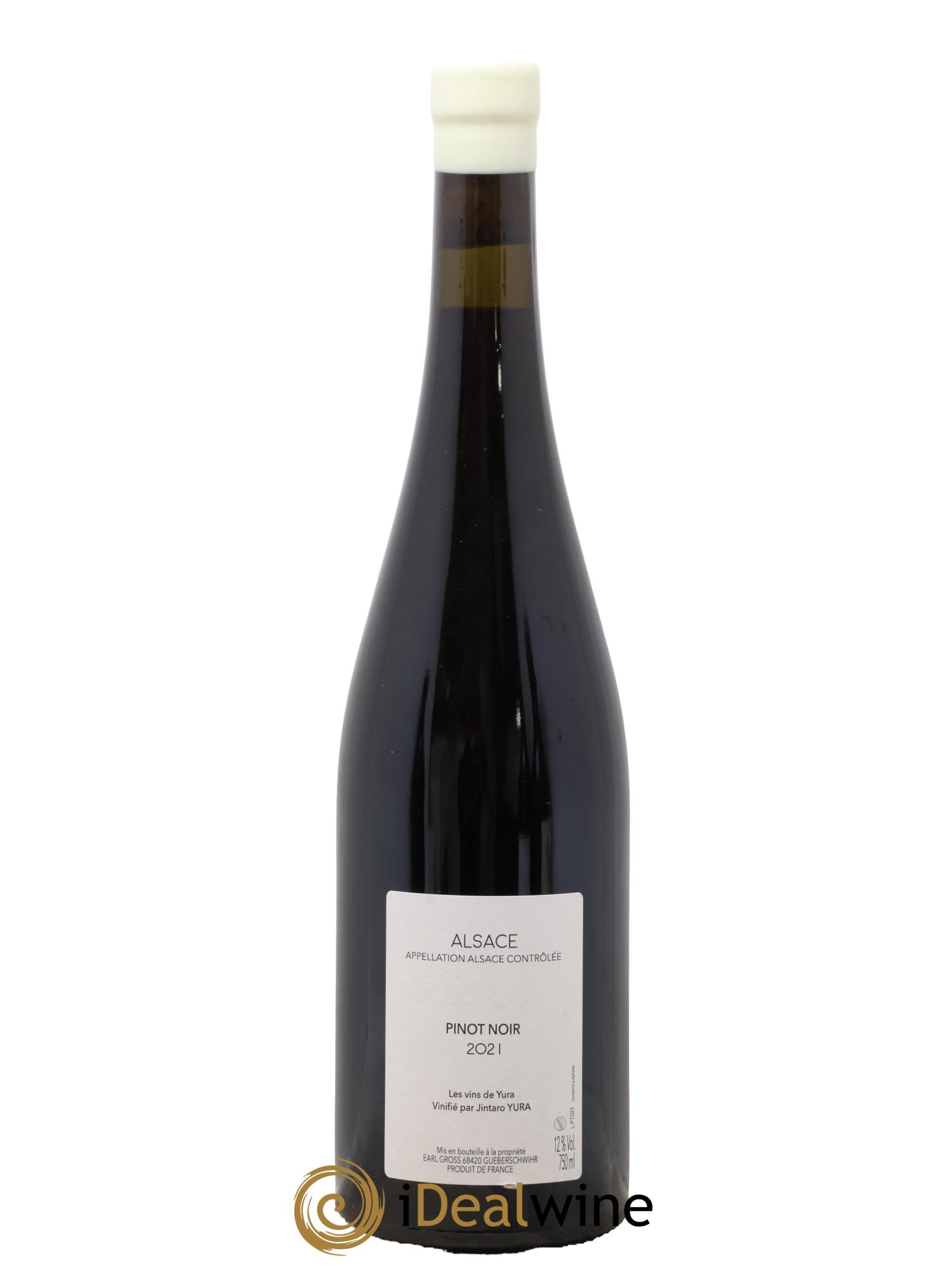 Alsace Pinot Noir La partie et le tout Jintaro Yura 2021 - Lotto di 1 bottiglia - 1