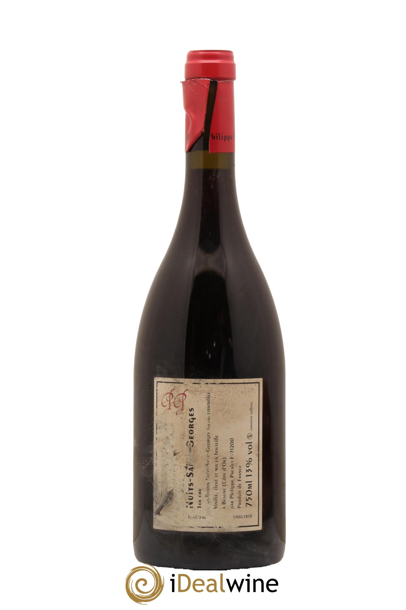 Nuits-Saint-Georges 1er Cru Philippe Pacalet 2010 - Posten von 1 Flasche - 1