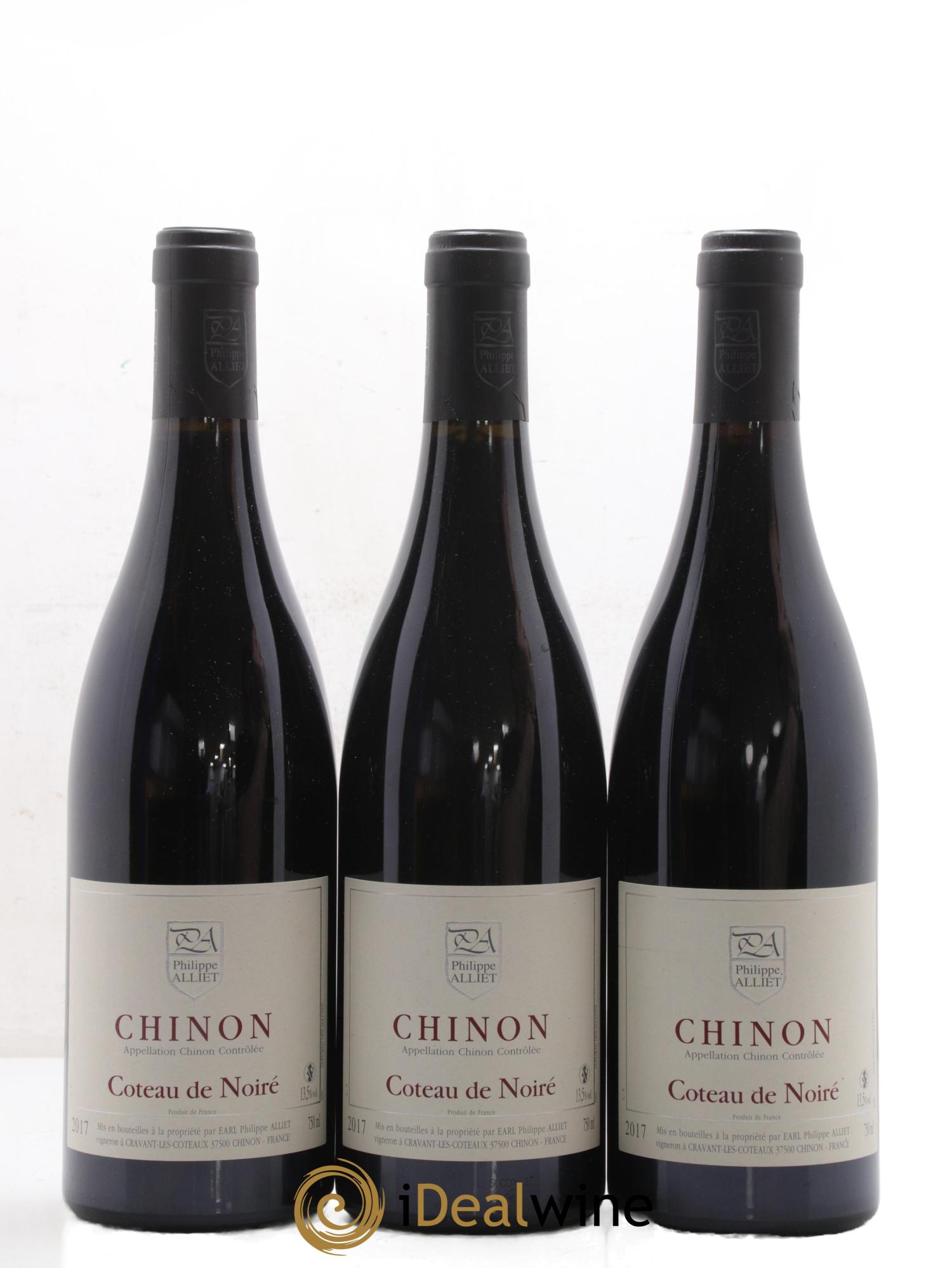 Chinon Coteau de Noiré Philippe Alliet 2017 - Lot de 6 bouteilles - 2