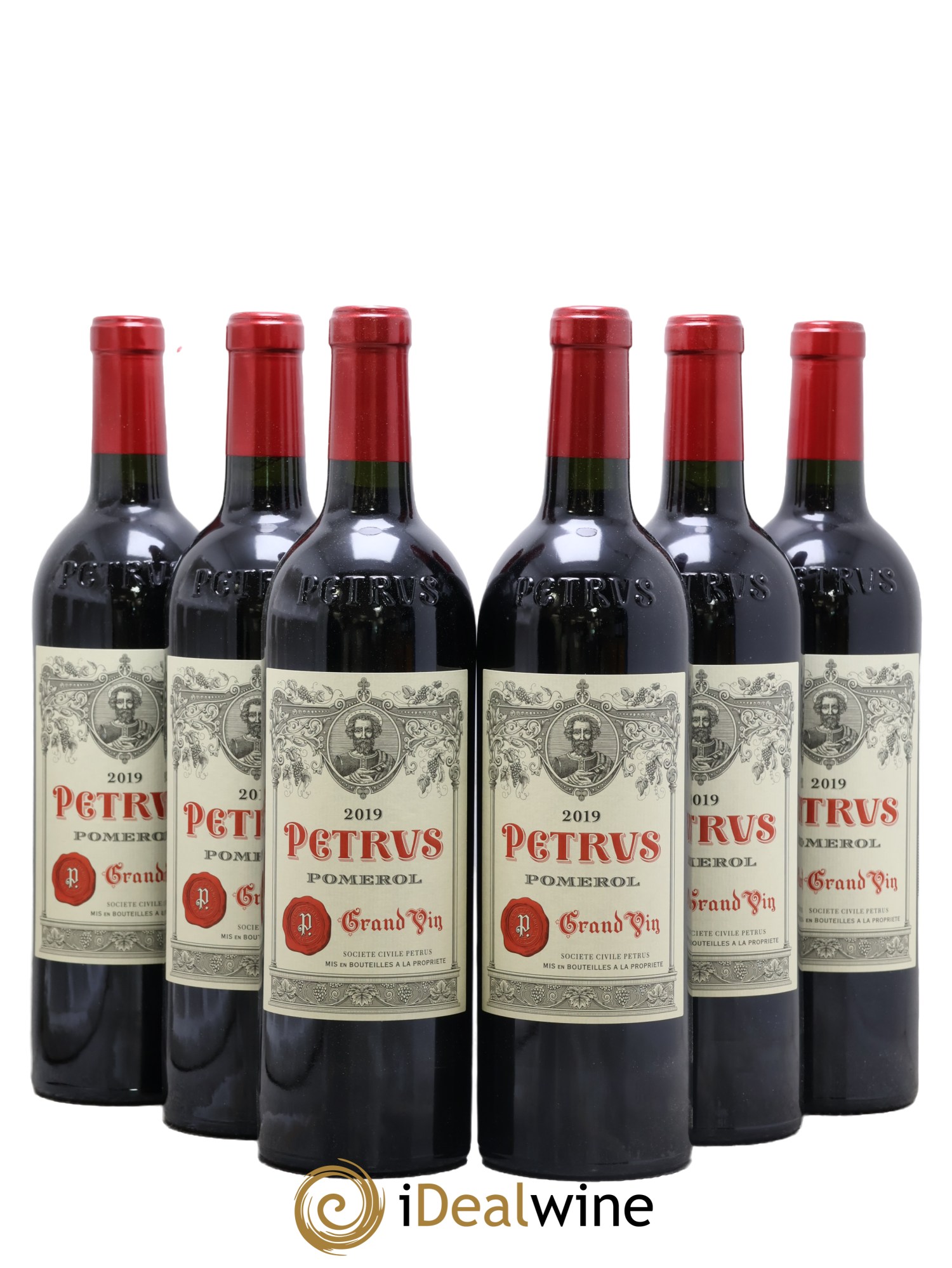 Petrus 2019 - Lot de 6 bouteilles - 0