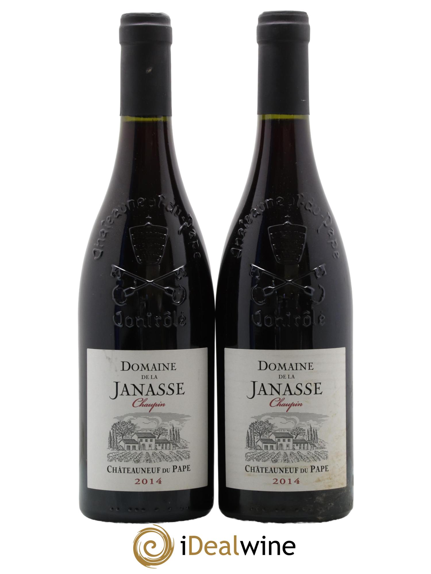 Châteauneuf-du-Pape Cuvée Chaupin La Janasse (Domaine de) 2014 - Lot de 2 bouteilles - 0