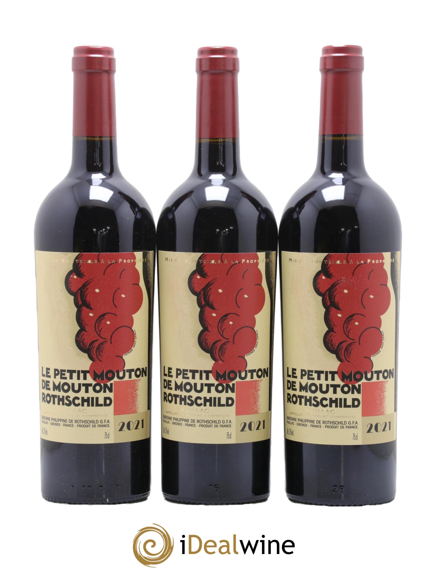Petit Mouton Second Vin 2021 - Lot de 6 bouteilles - 1