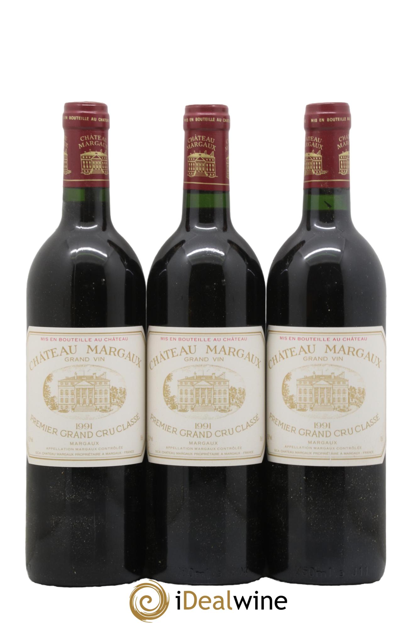 Château Margaux 1er Grand Cru Classé 1991 - Lot of 12 bottles - 3