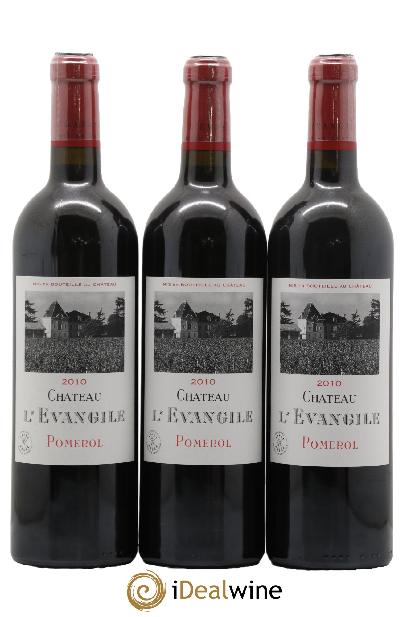 Château l' Évangile 2010 - Lotto di 6 bottiglie - 3