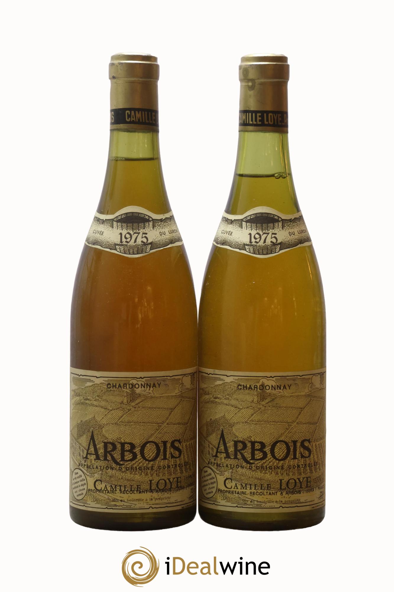 Arbois Chardonnay Cuvée du Luron Camille Loye 1975 - Posten von 2 Flaschen - 0