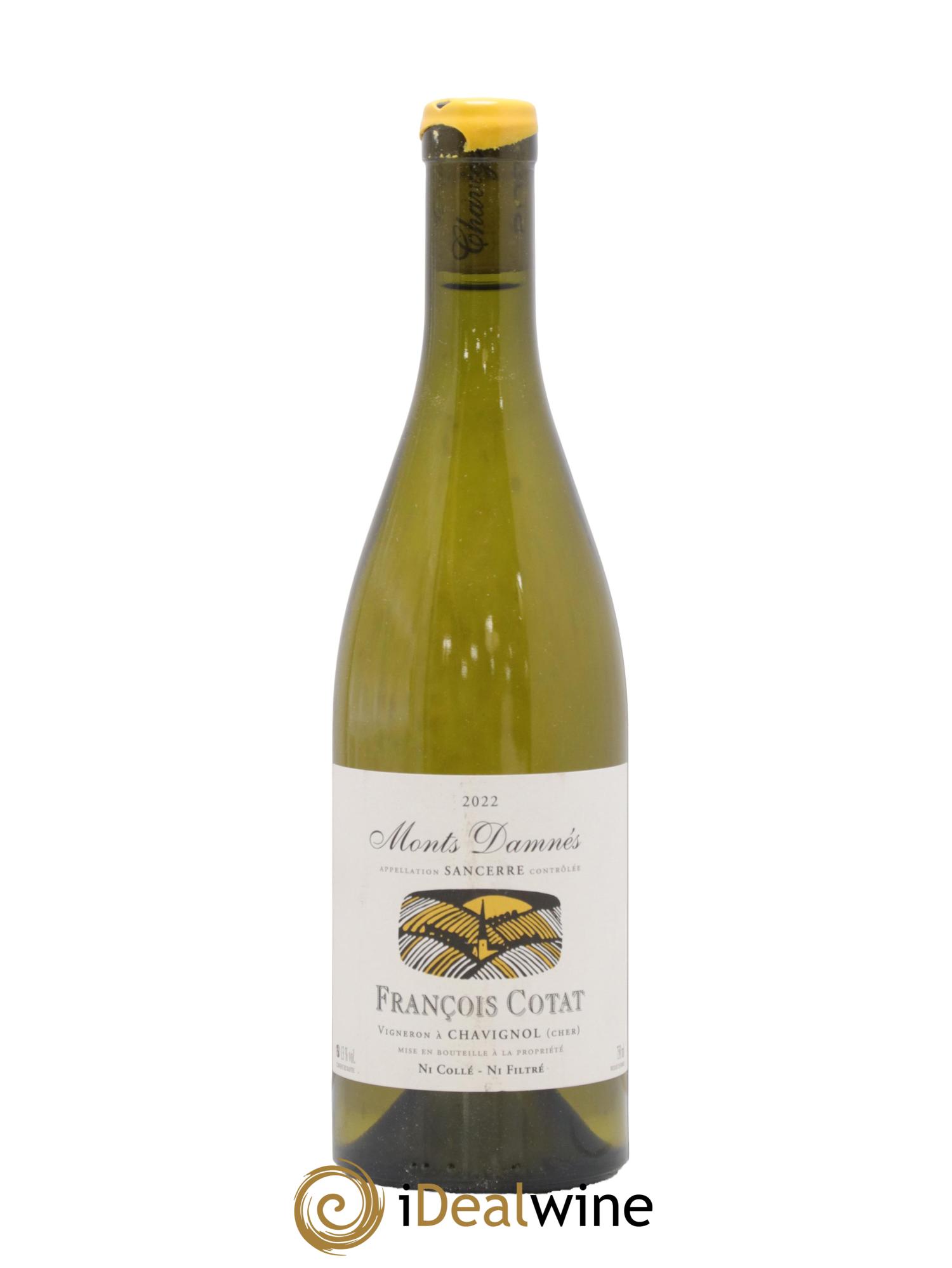 Sancerre Les Monts Damnés François Cotat 2022 - Lot de 1 bouteille - 0