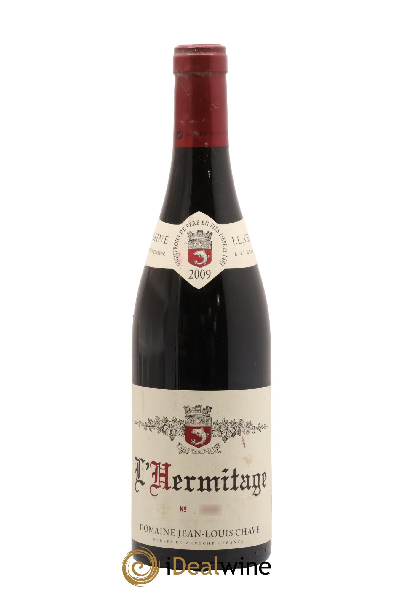 Hermitage Jean-Louis Chave 2009 - Lot de 1 bouteille - 0