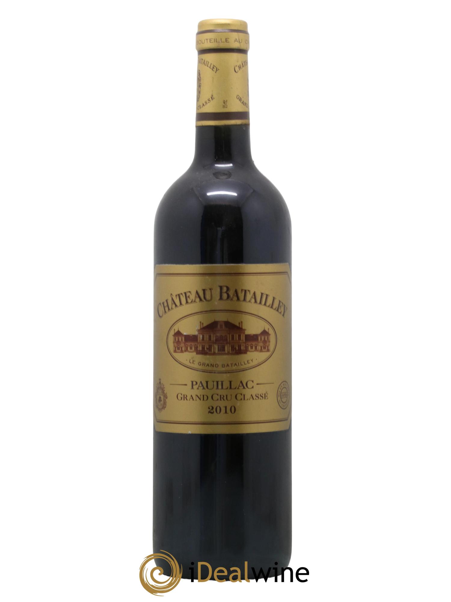 Château Batailley 5ème Grand Cru Classé 2010 - Lot de 1 bouteille - 0