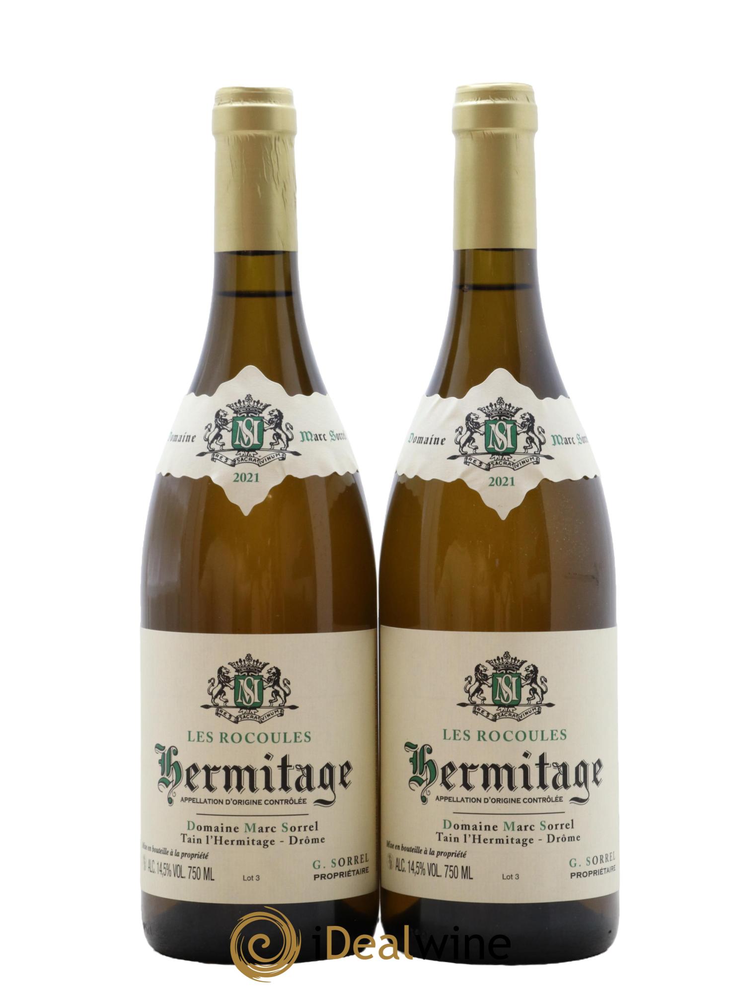 Hermitage Les Rocoules Marc Sorrel 2021 - Lot de 2 bouteilles - 0
