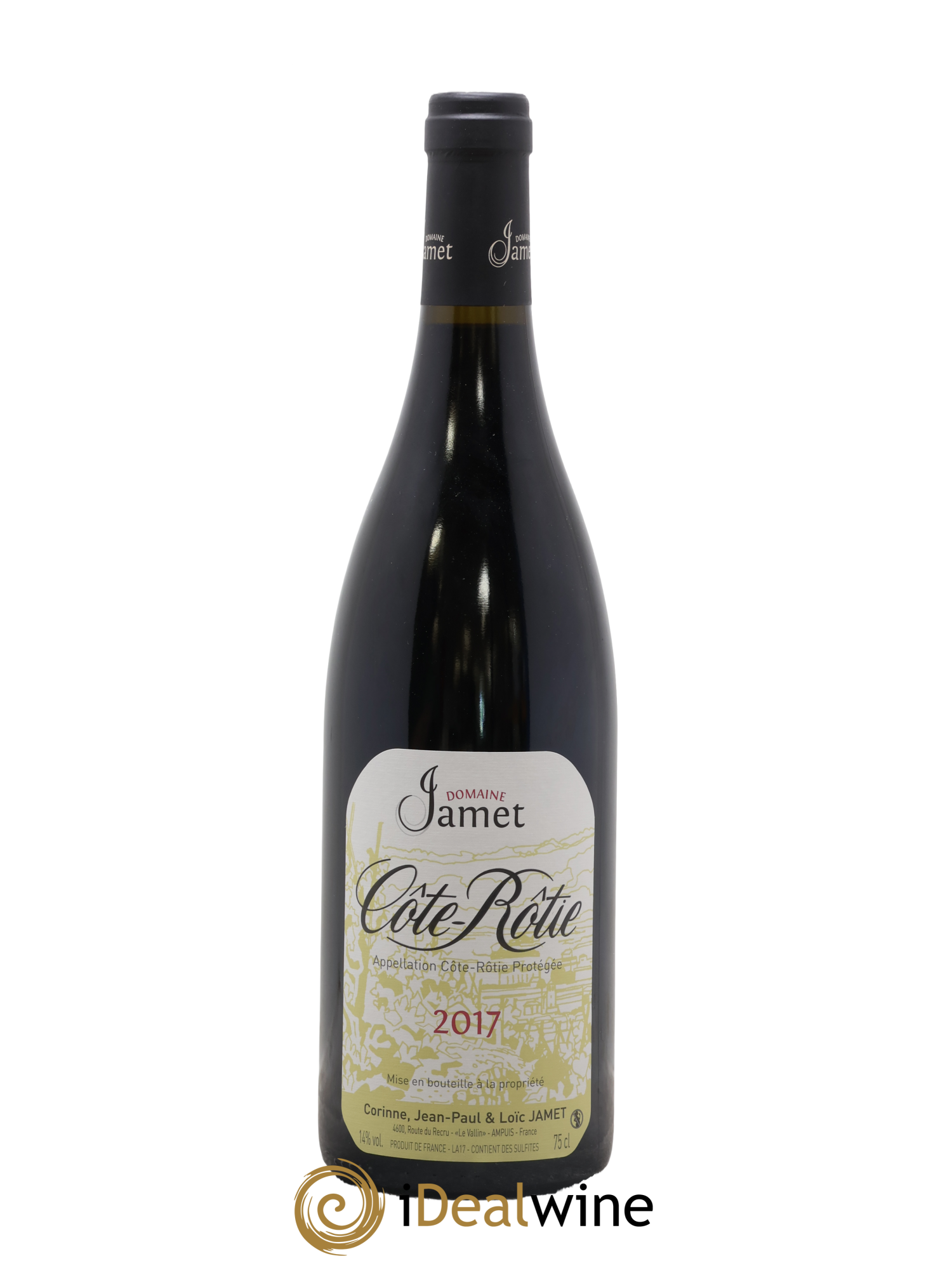 Côte-Rôtie Jamet (Domaine) 2017 - Posten von 1 Flasche - 0