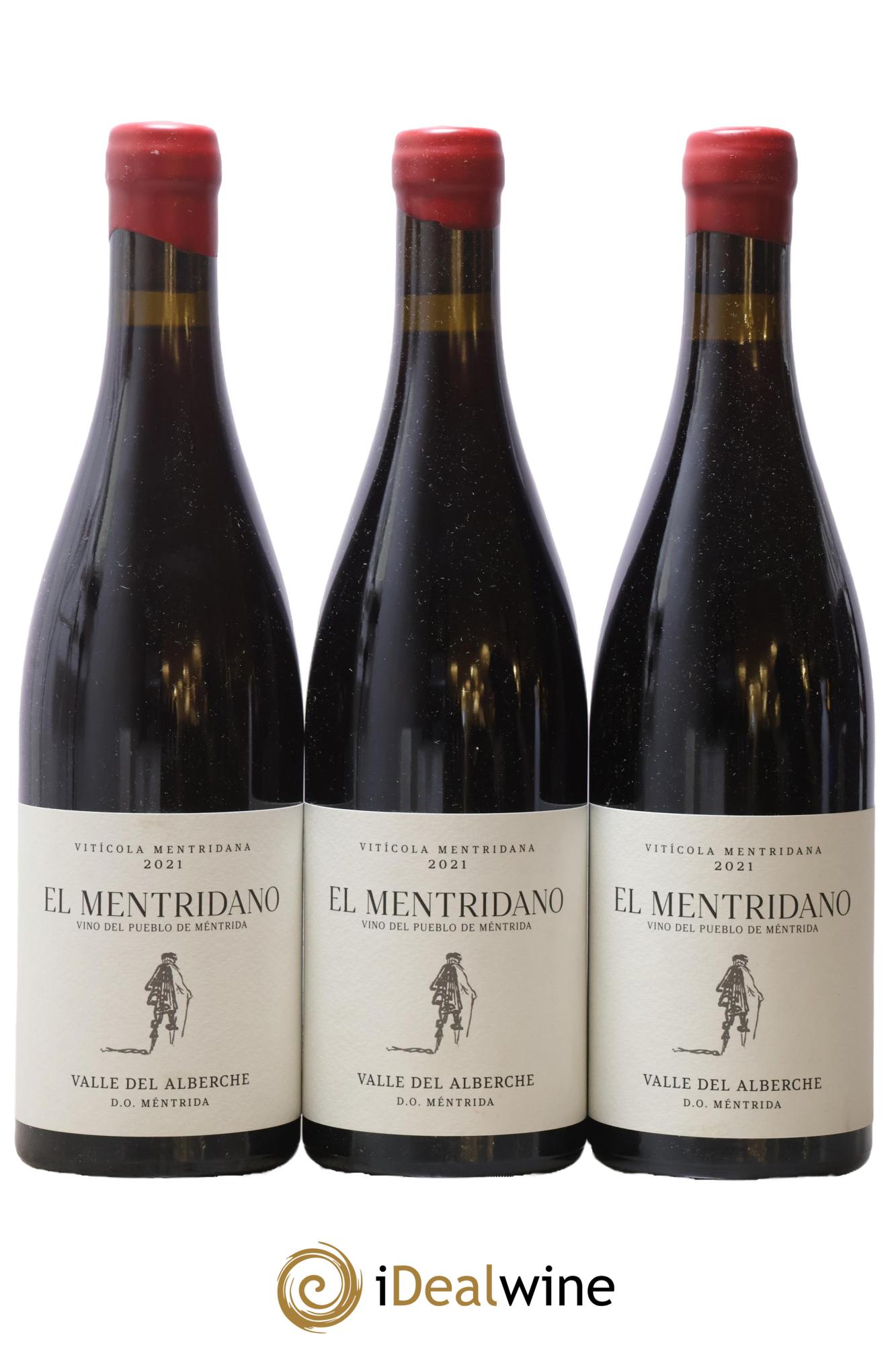 Mentridà DO Viticola Mentridana (anciennement Daniel Jimenez-Landi) El Mentridano 2021 - Lot of 3 bottles - 0
