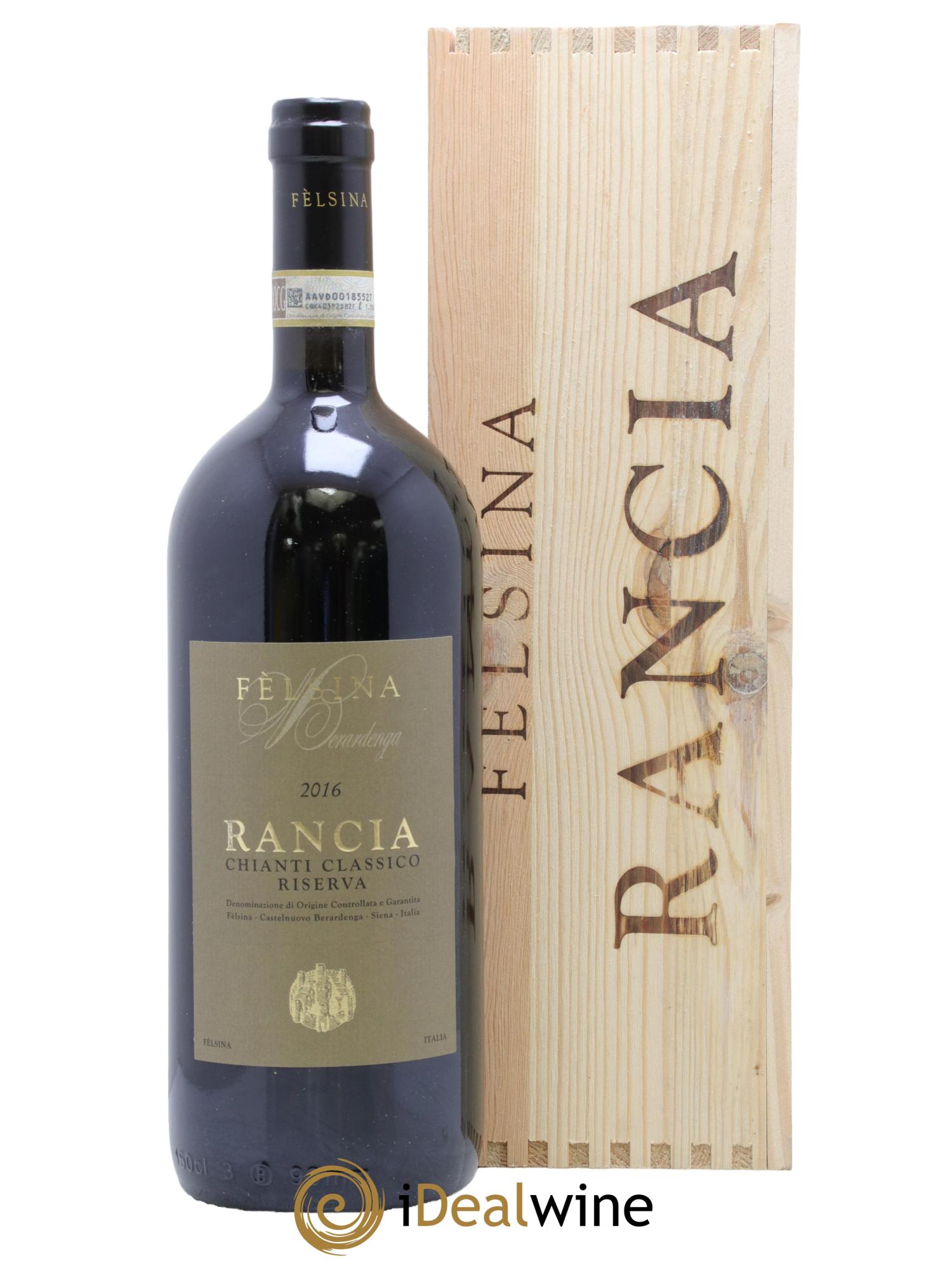 Chianti Classico DOCG Riserva Rancia Fattoria Di Felsina 2016 - Lot de 1 magnum - 0
