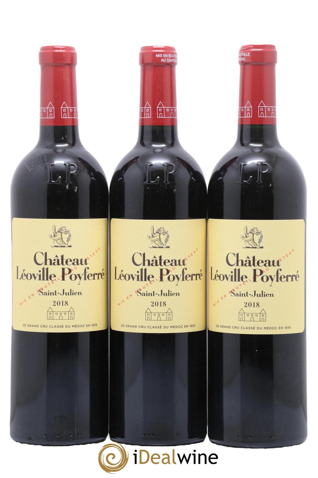Château Léoville Poyferré 2ème Grand Cru Classé 2018 - Lotto di 6 bottiglie - 2