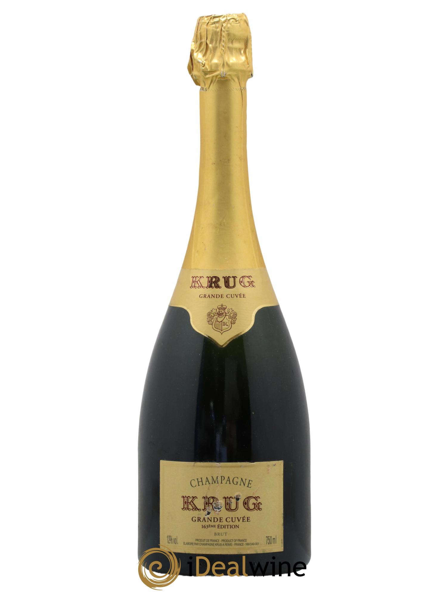 Grande Cuvée - 163ème édition Krug - Lot de 1 bouteille - 0