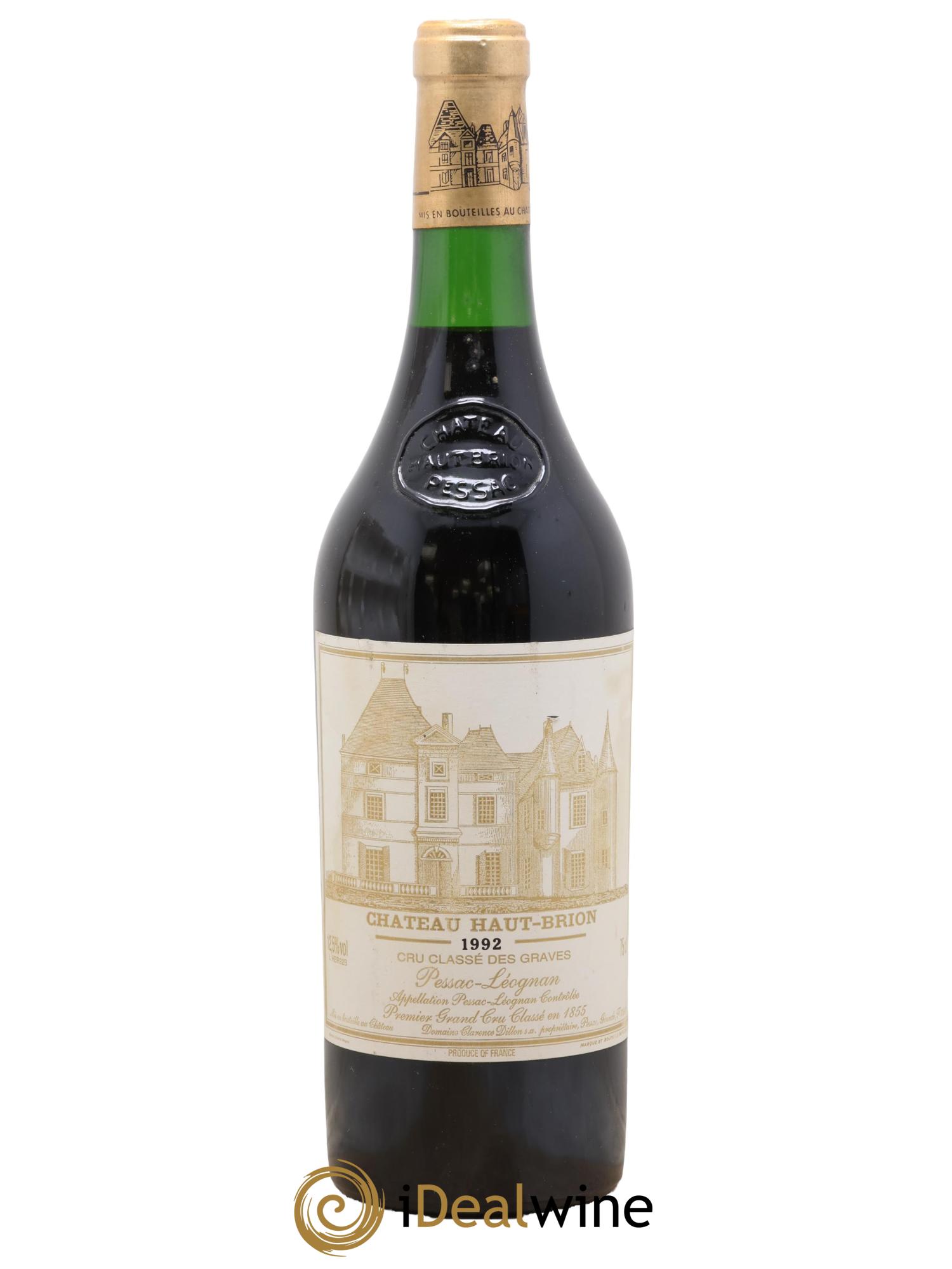 Château Haut Brion 1er Grand Cru Classé 1992 - Lot de 1 bouteille - 0