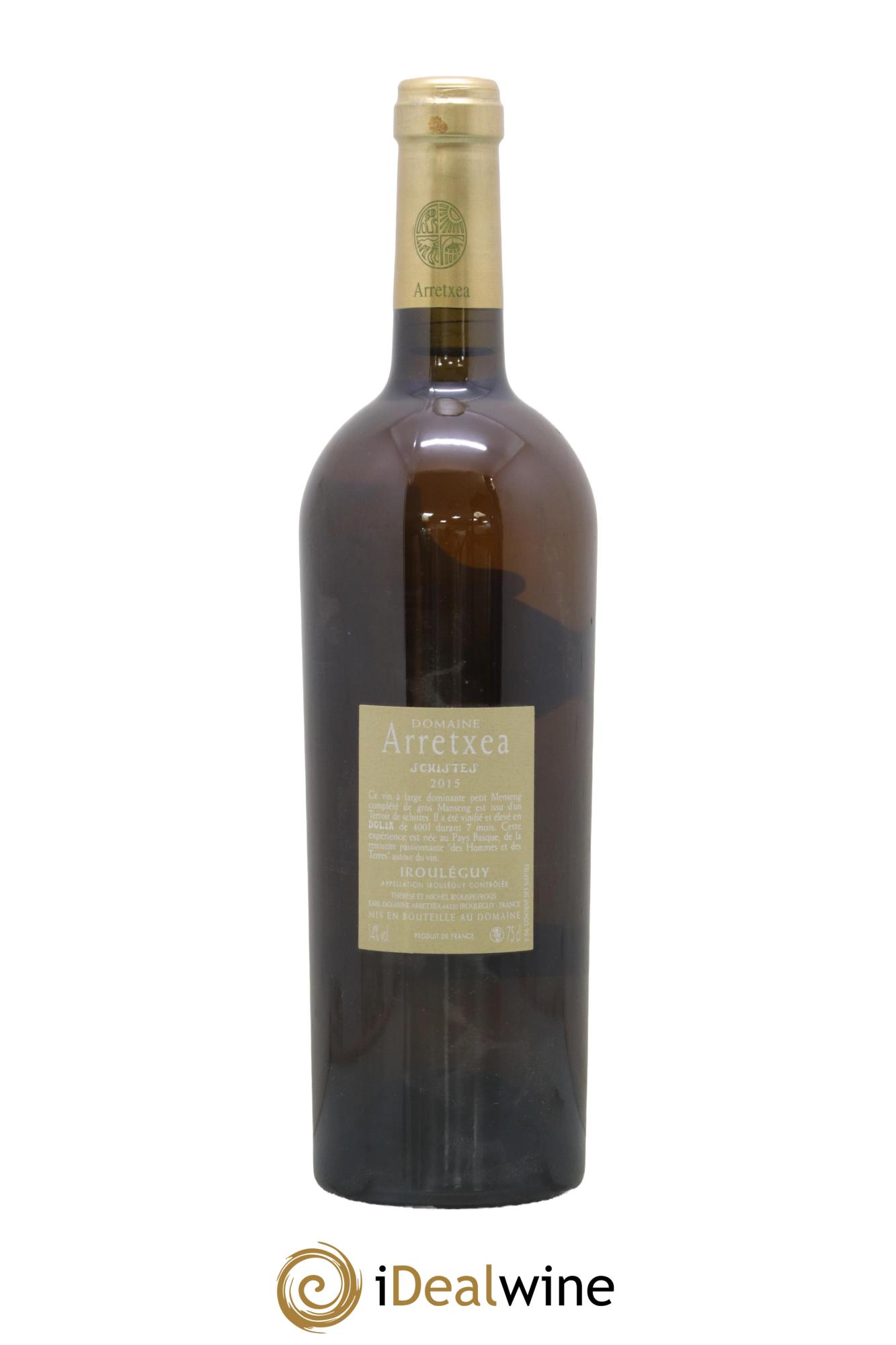 Irouléguy Schistes Arretxea (Domaine)  2015 - Lotto di 1 bottiglia - 1