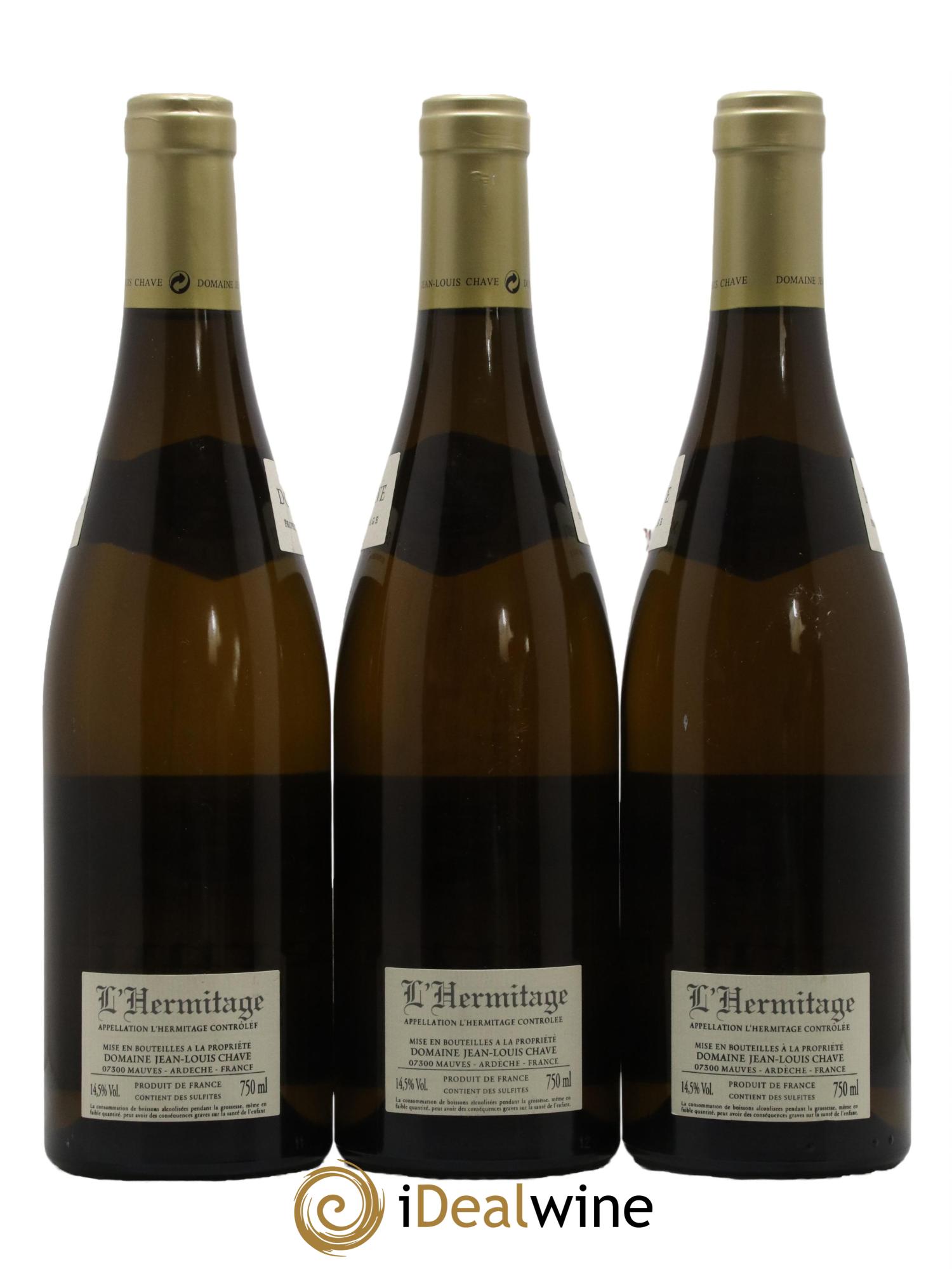 Hermitage Jean-Louis Chave 2013 - Posten von 3 Flaschen - 1