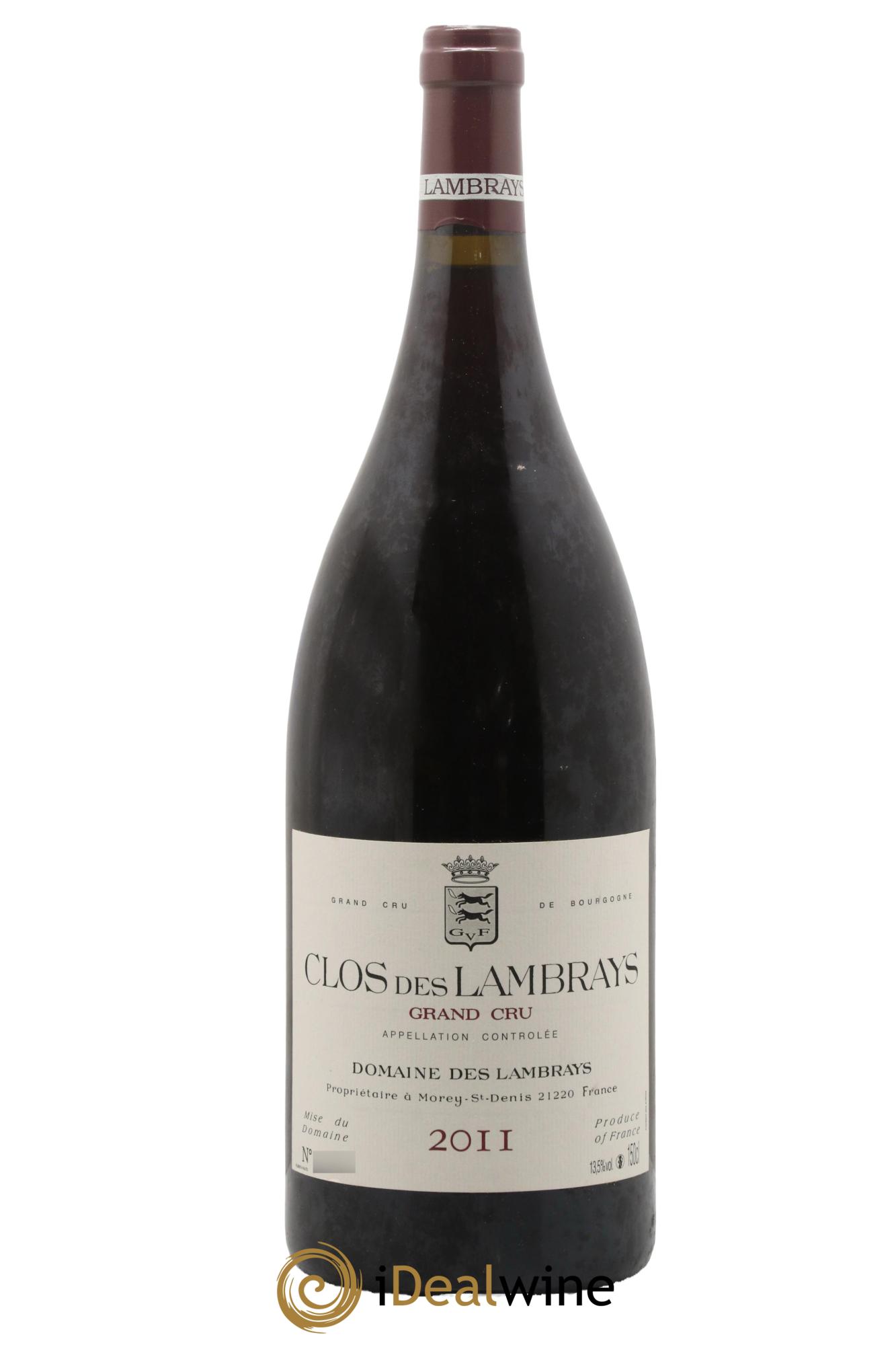 Clos des Lambrays Grand Cru Domaine des Lambrays 2011 - Lotto di 1 magnum - 0