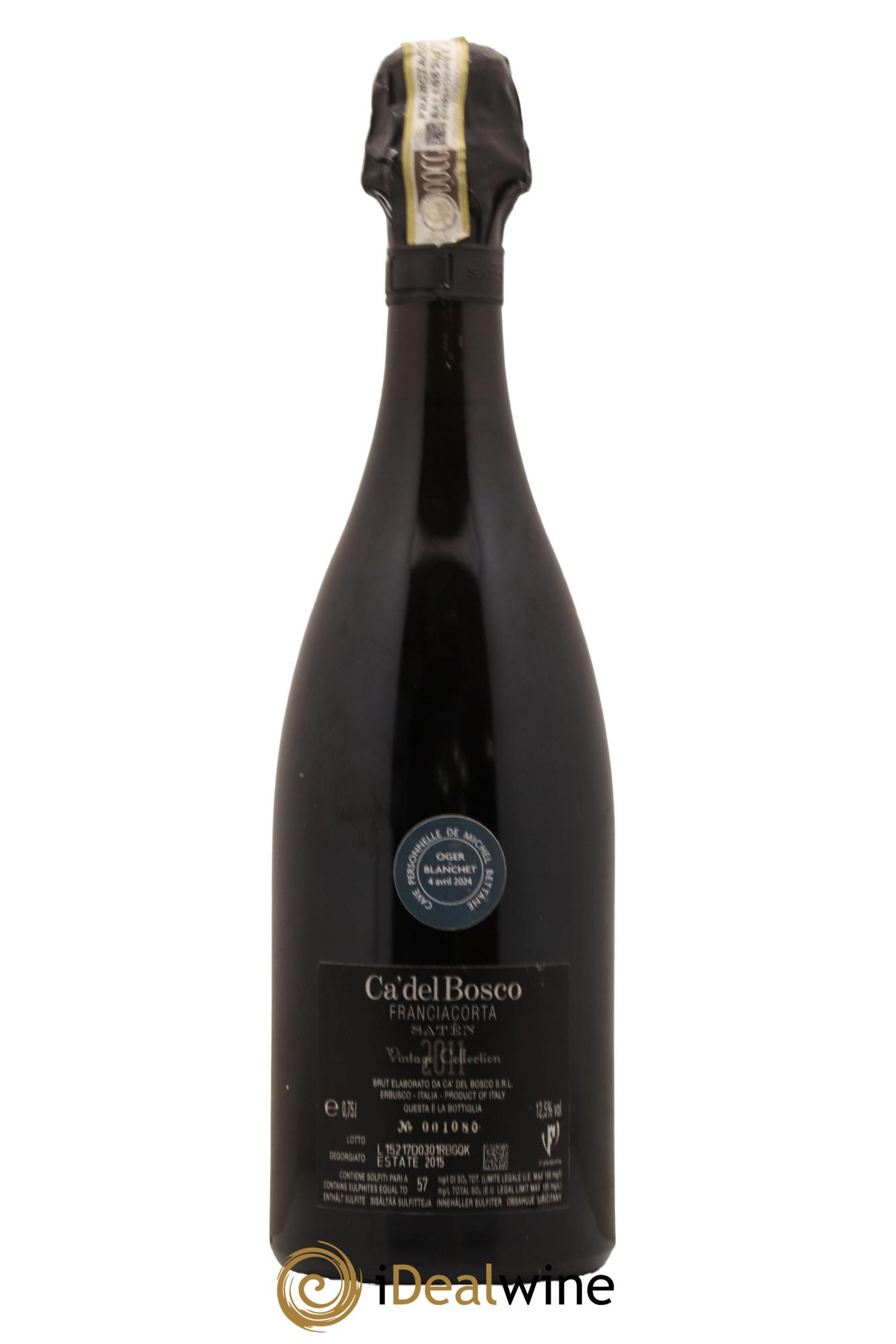 Italie Franciacorta Ca del Bosco 2011 - Lot de 1 bouteille - 1