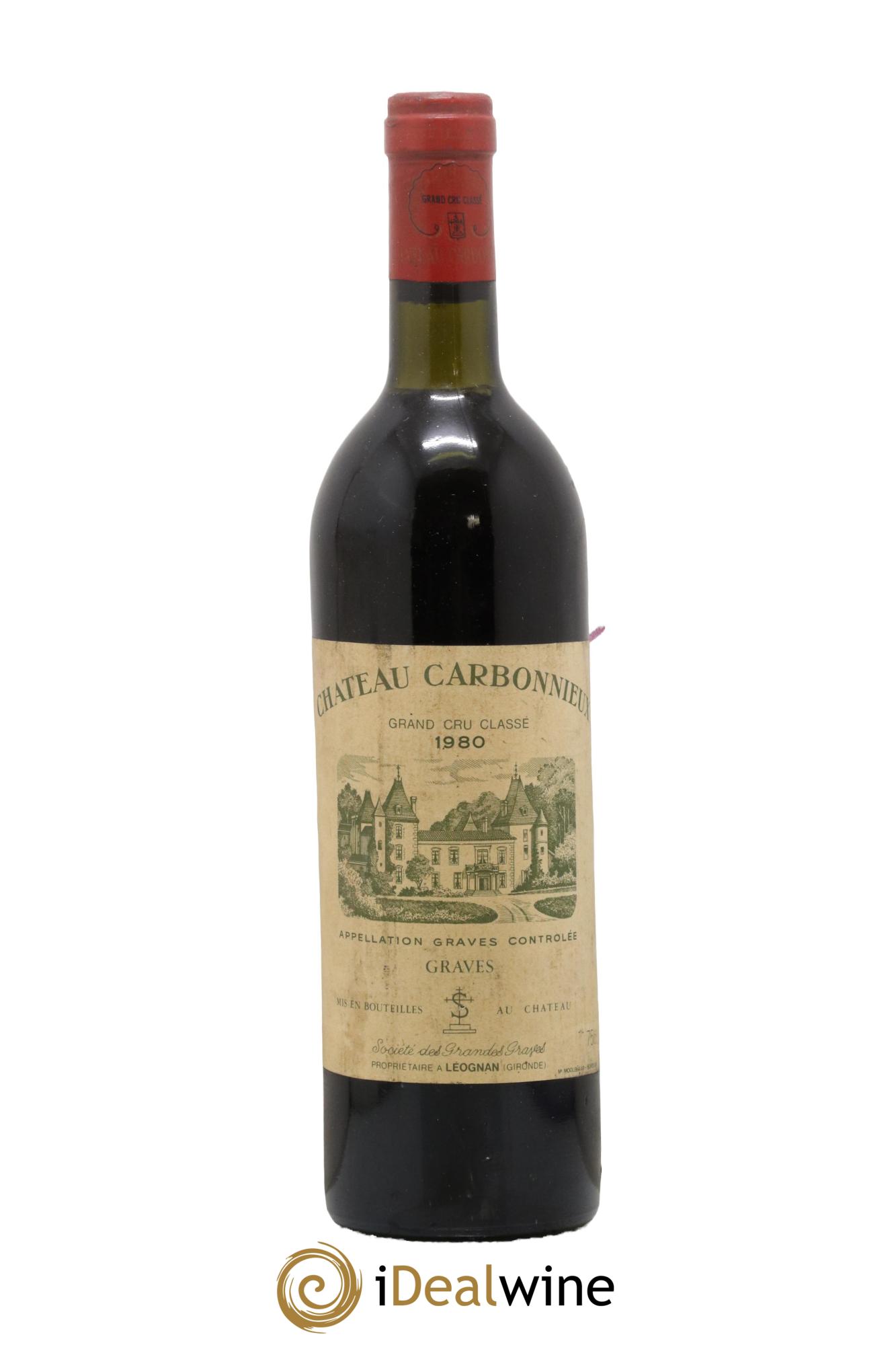 Château Carbonnieux Cru Classé de Graves 1980 - Lot of 1 bottle - 0