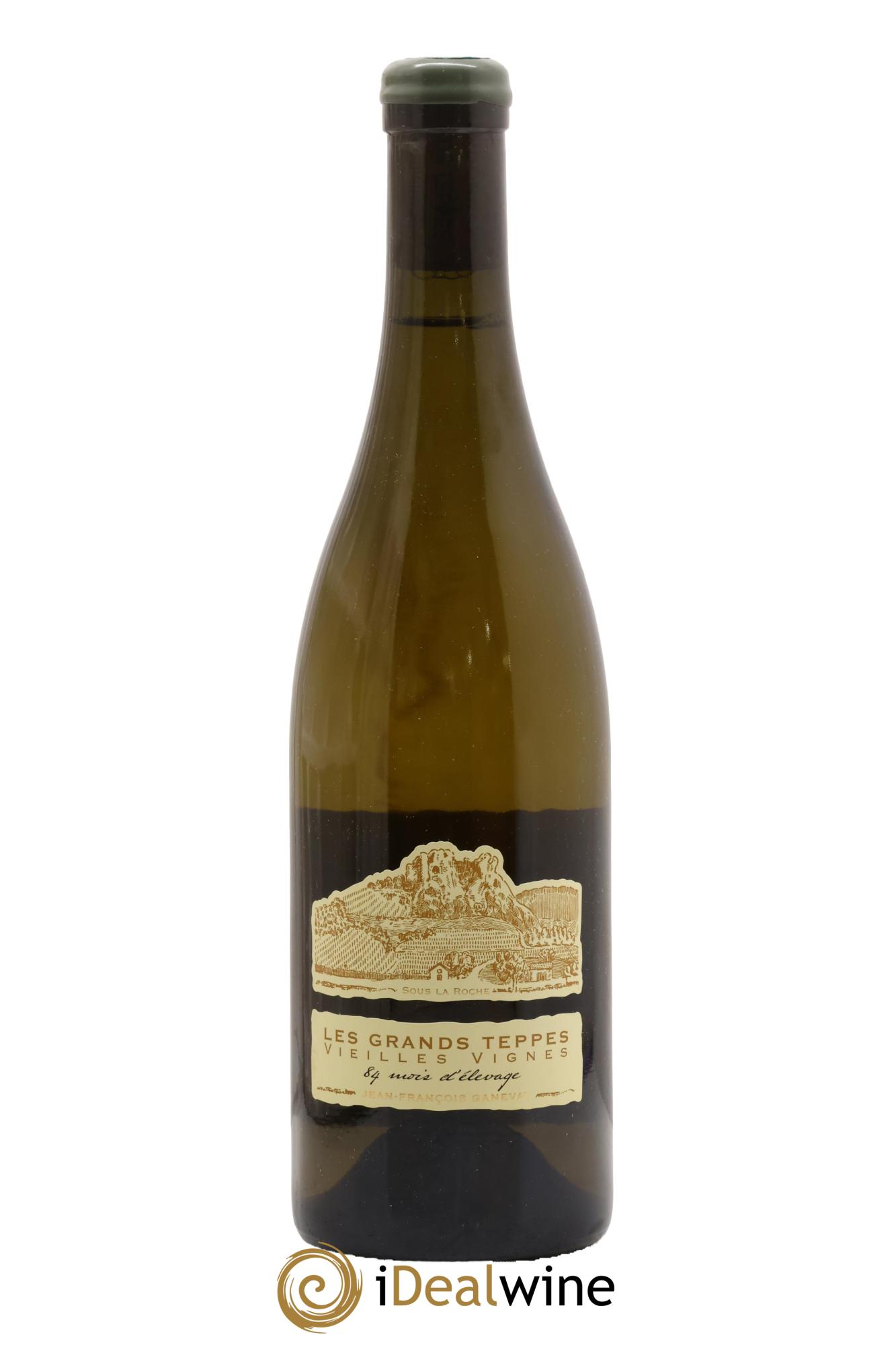 Côtes du Jura Chardonnay Les Grands Teppes Vieilles Vignes 84 Mois D'Elevage Jean-François Ganevat (Domaine) 2018 - Lot de 1 bouteille - 0