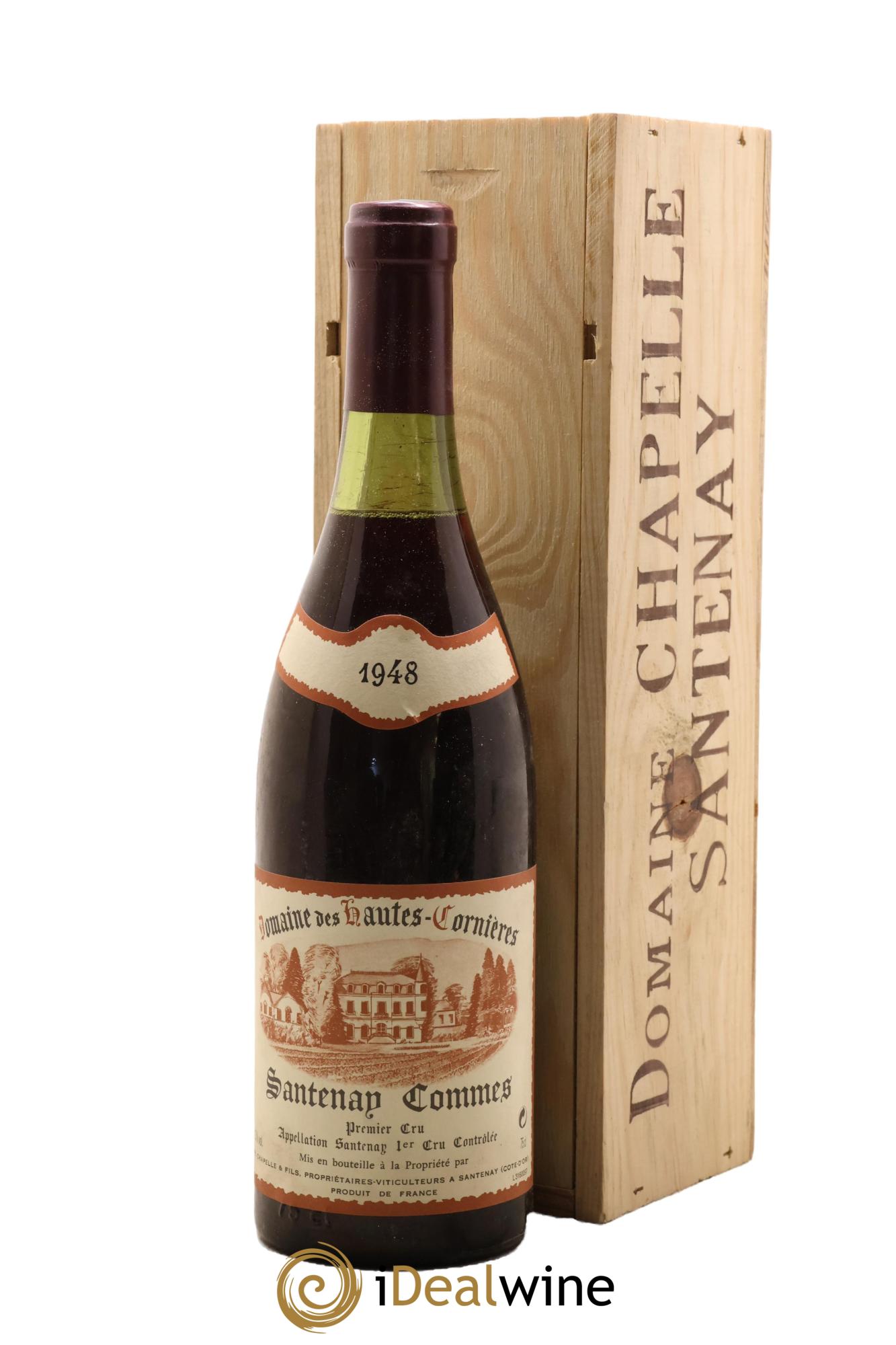 Santenay 1er Cru Commes Domaine des Hautes Cornières 1948 - Lot de 1 bouteille - 0