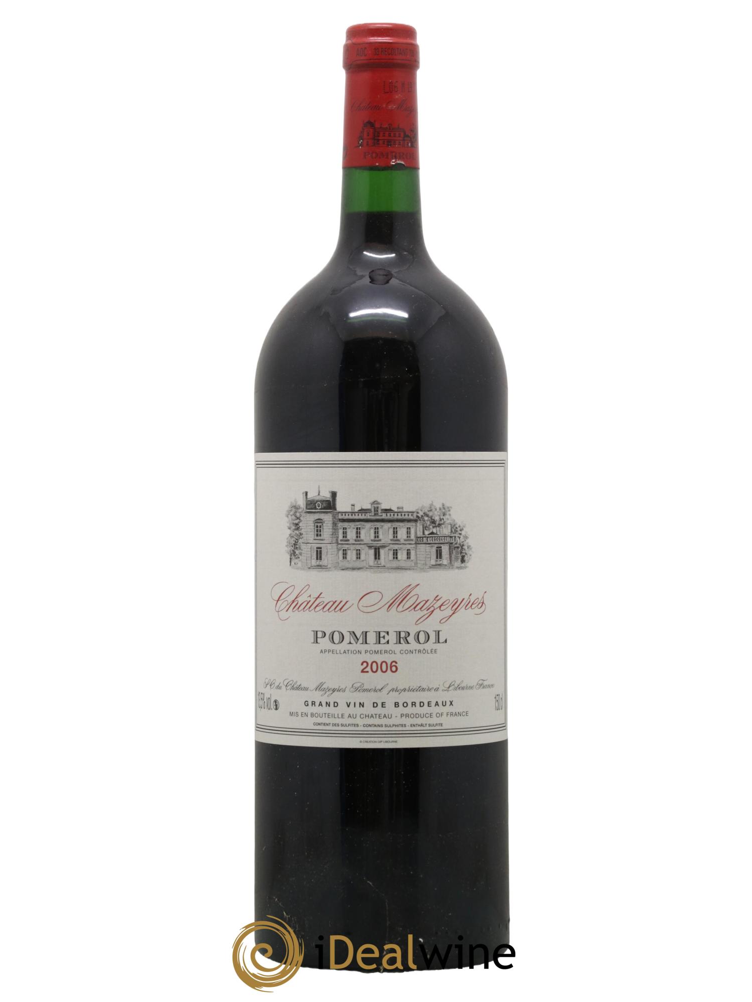 Château Mazeyres 2006 - Posten von 1 Magnum - 0