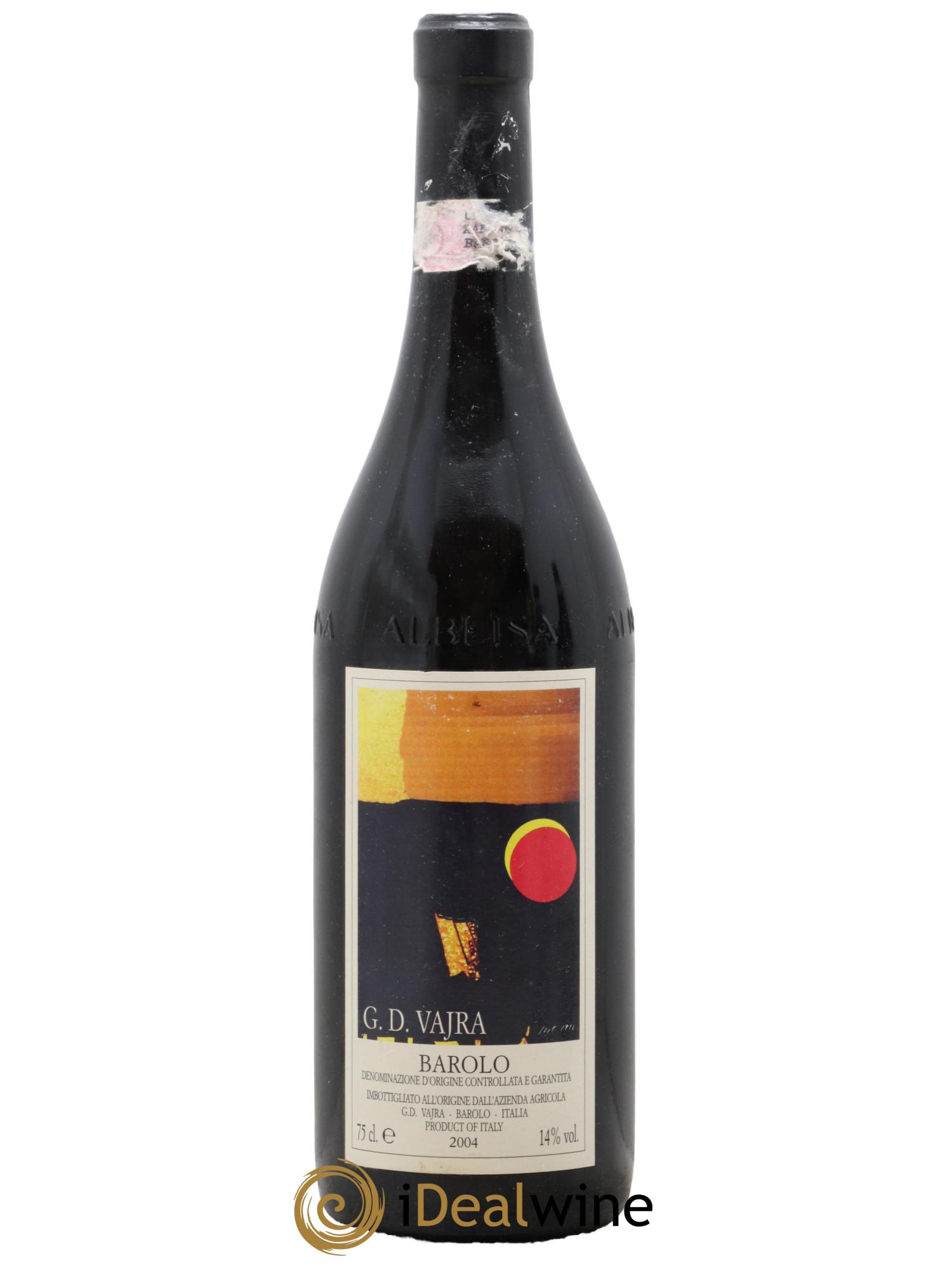 Barolo G.D Vajra 2004 - Posten von 1 Flasche - 0