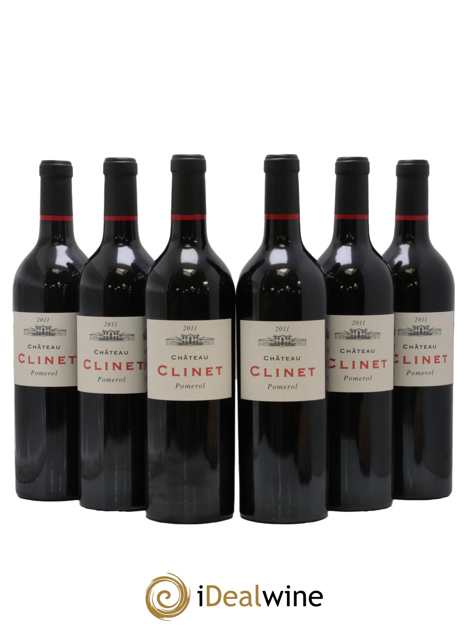 Château Clinet  2011 - Posten von 6 Flaschen - 0